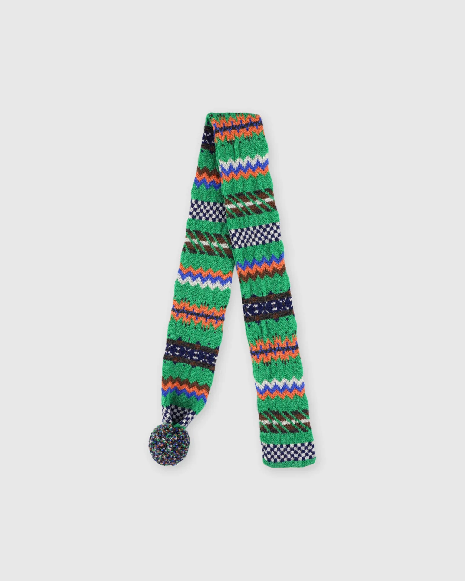 Small Woolen Wonder Scarf - Green Delight