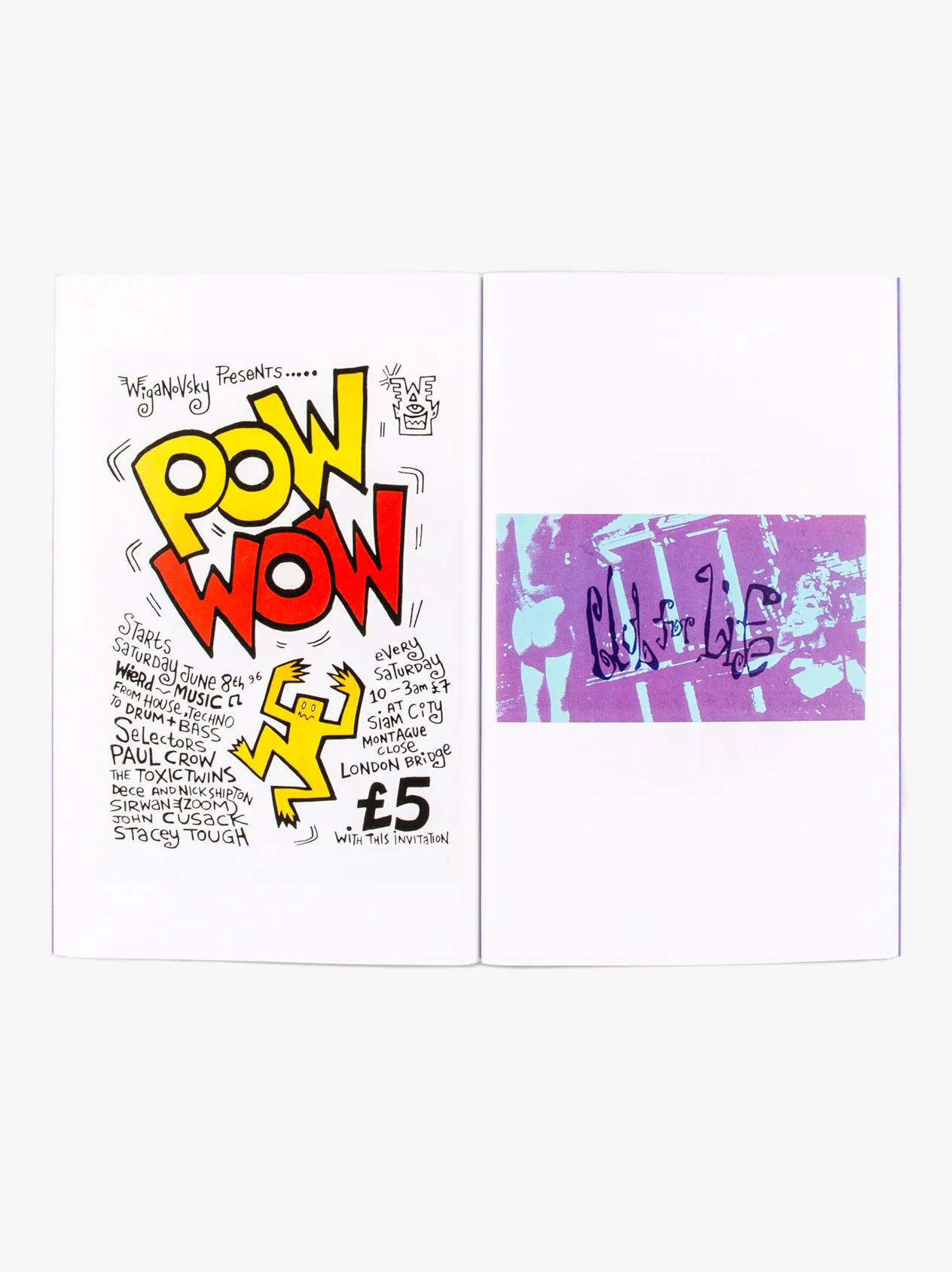 London Rave Flyers 1990 - 1996