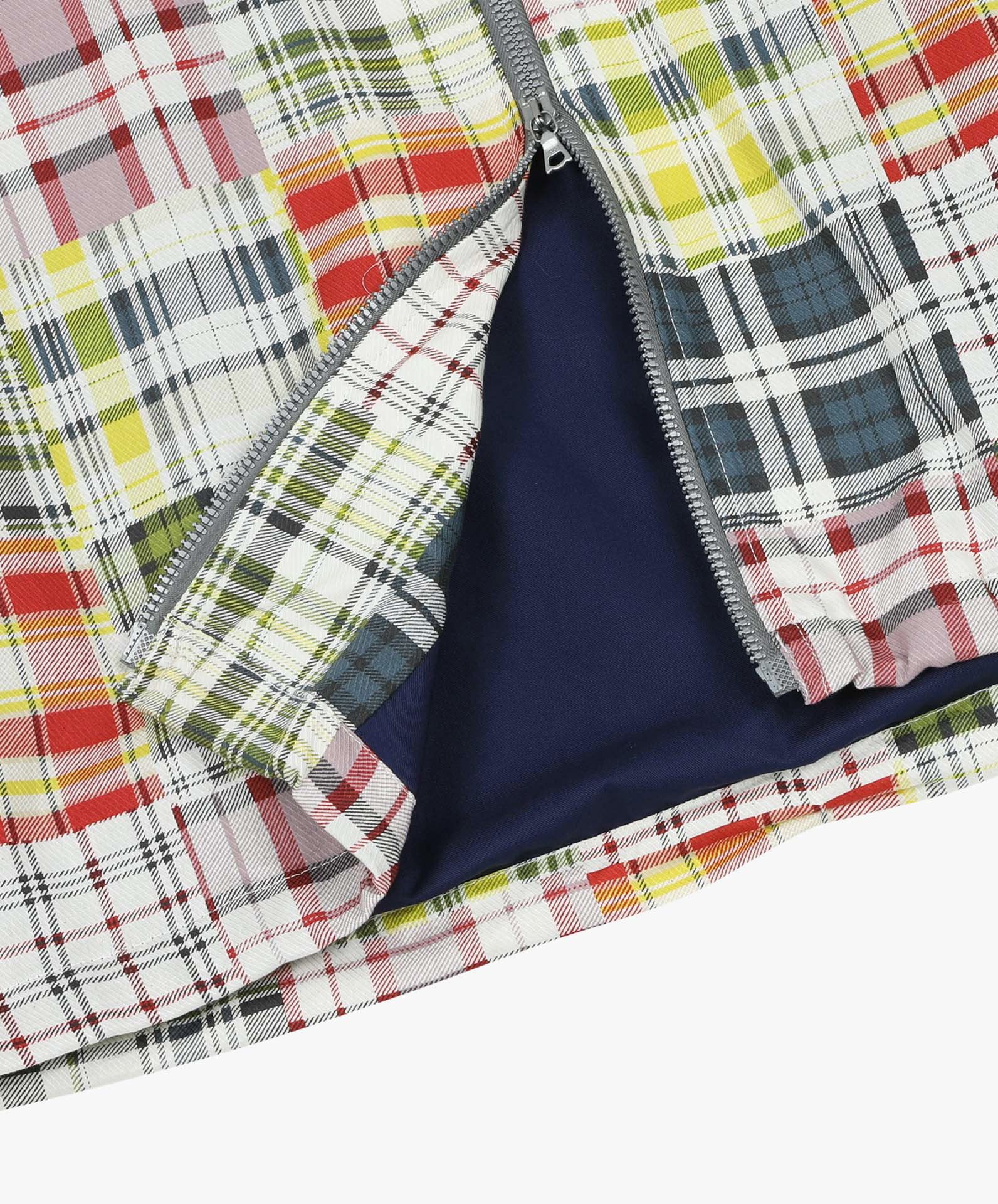 Boxy Swing Jacket - Fantasy - Tropical Madras Mix