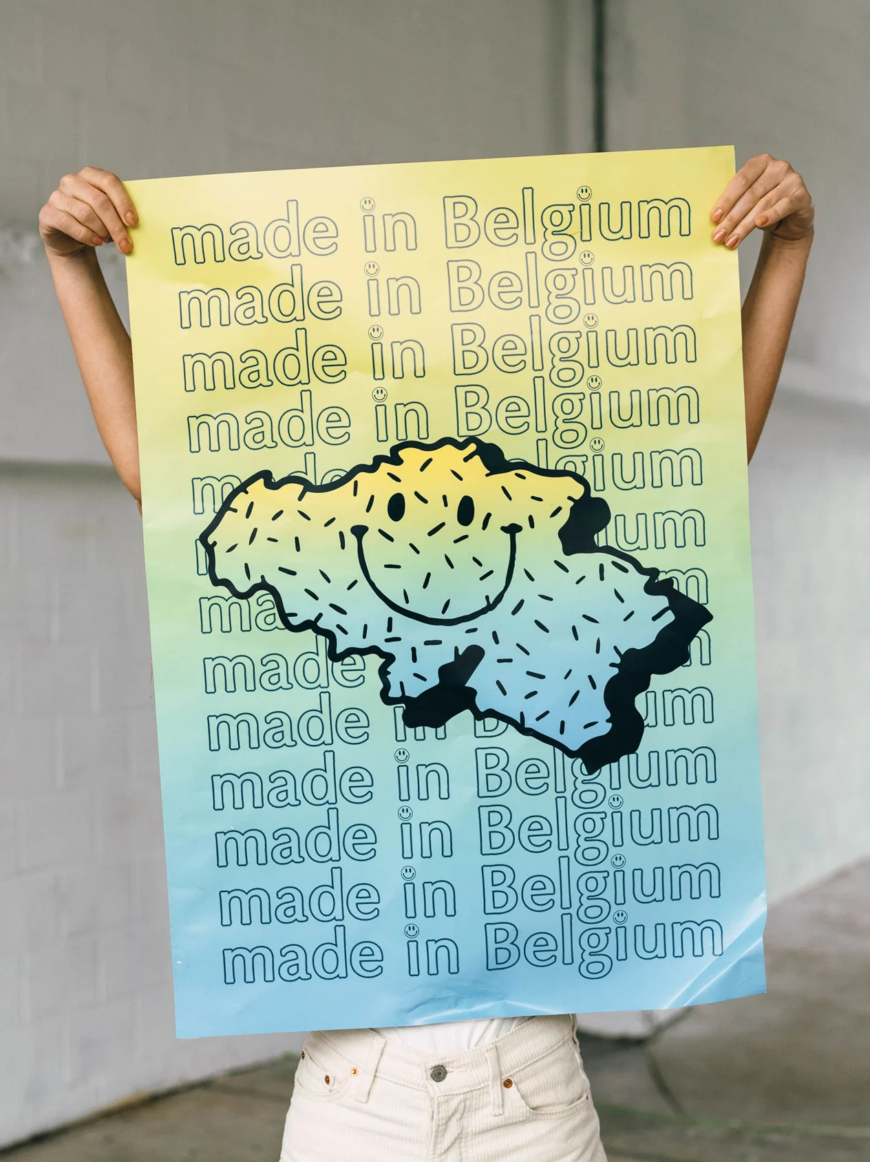 Poster A1 - Made in Belgium