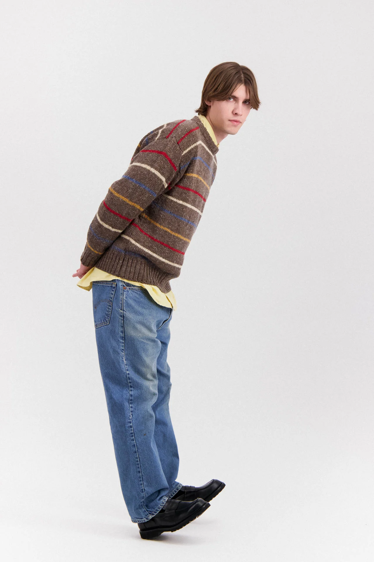 Six Blade Knit - Brownish