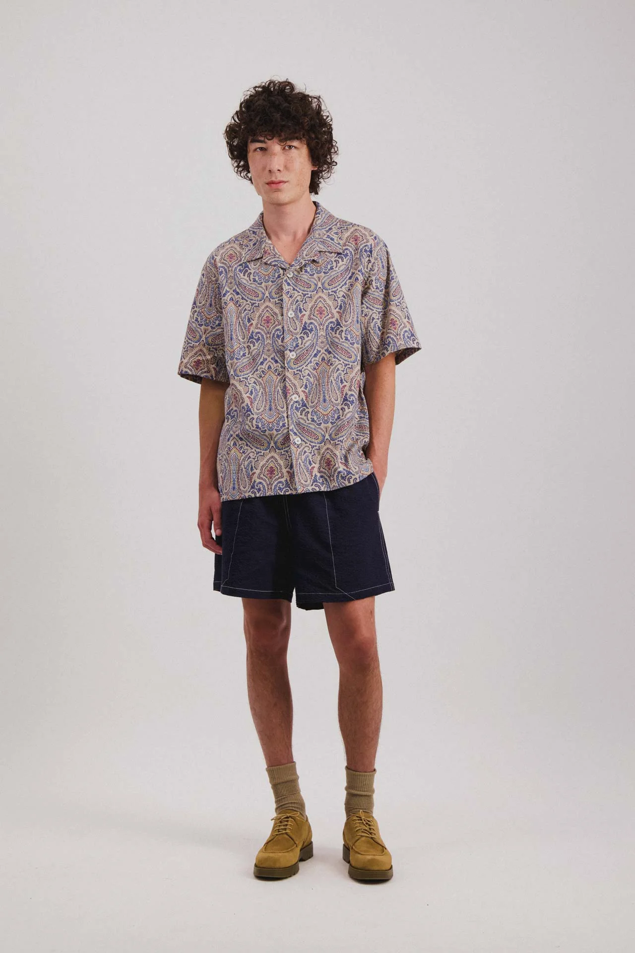 Cocktail D’Amore Shirt - Sand Psych Paisley