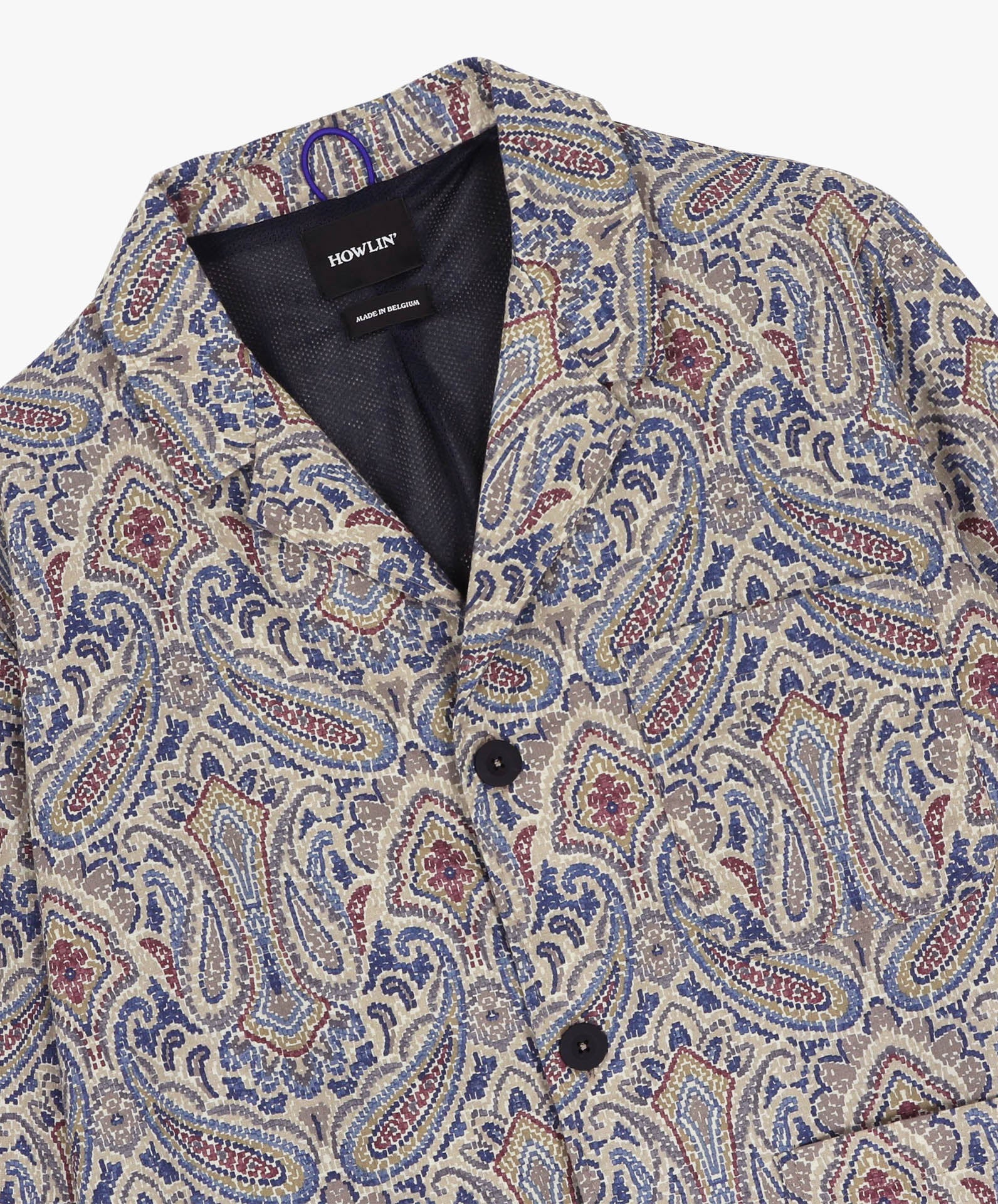 Cosmic Blazer - Fantasy - Sand Psych Paisley