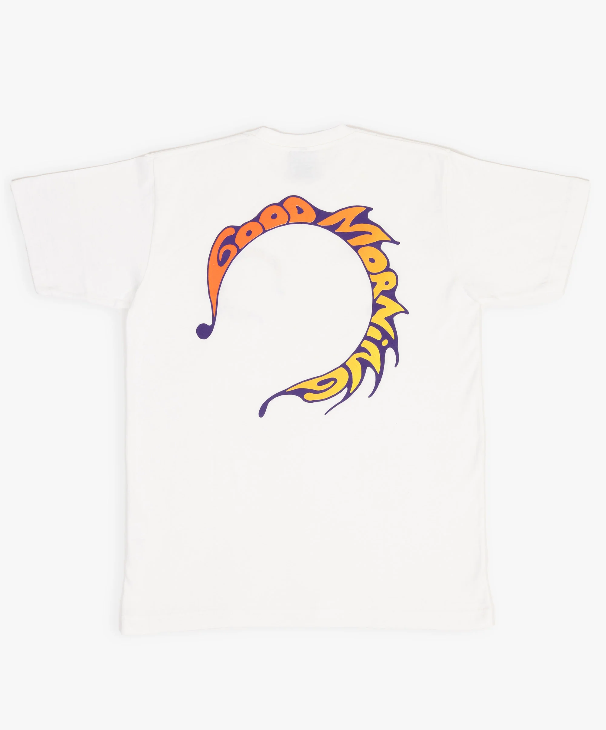 E Ruscha V SS Tee - White