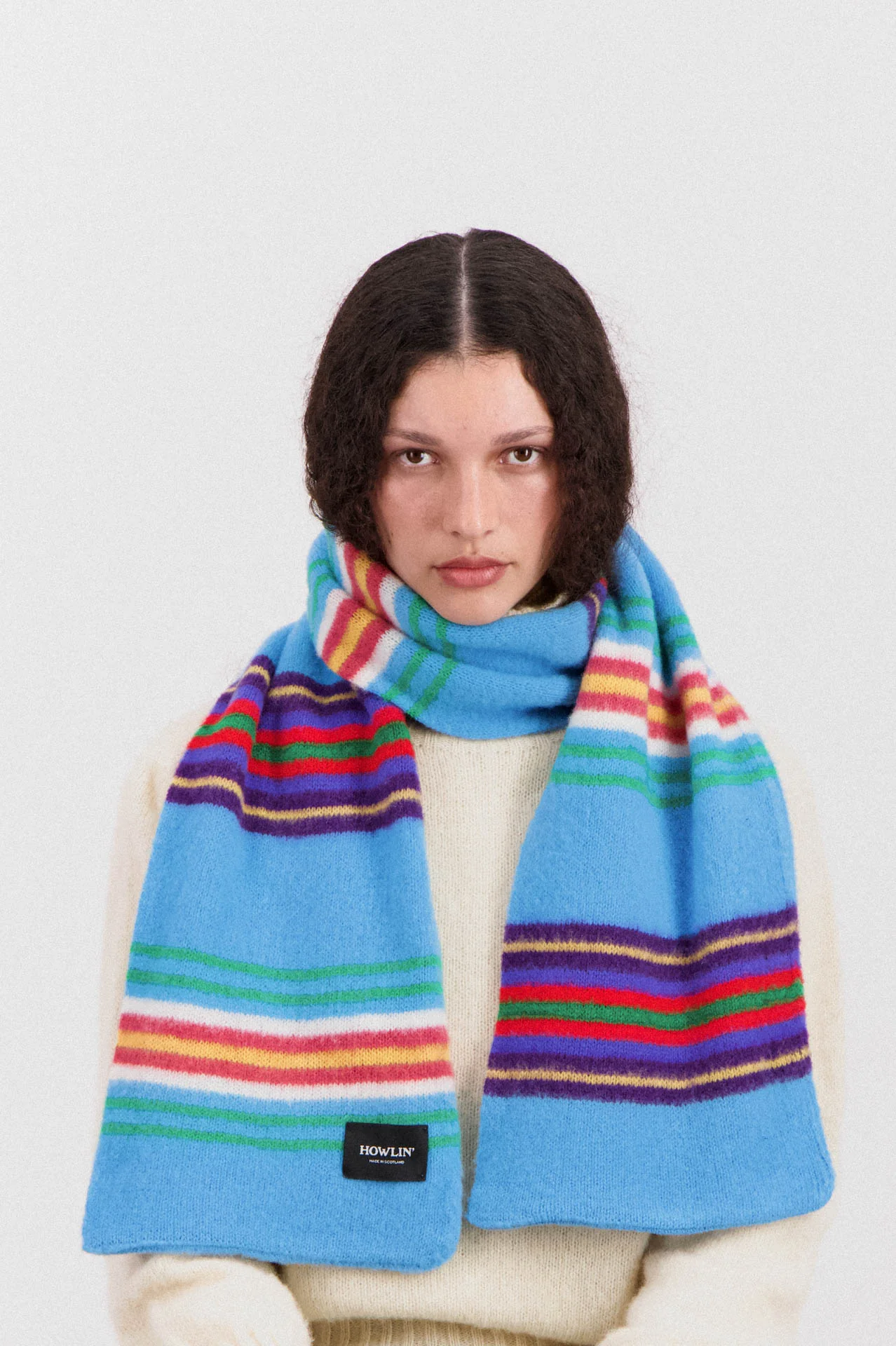 College Fun Scarf - Aquamarine