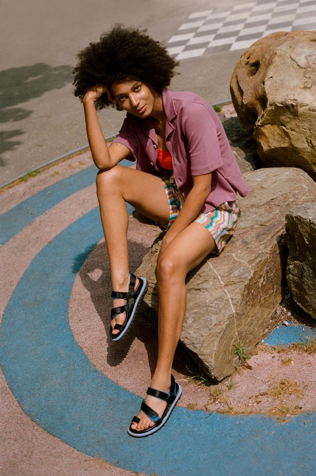 Cocktails In Space Mesh - Cherry (Women)