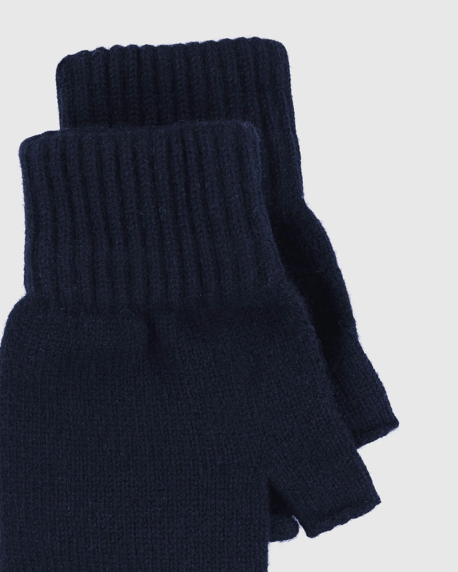 Mittens No Fingers - Navy