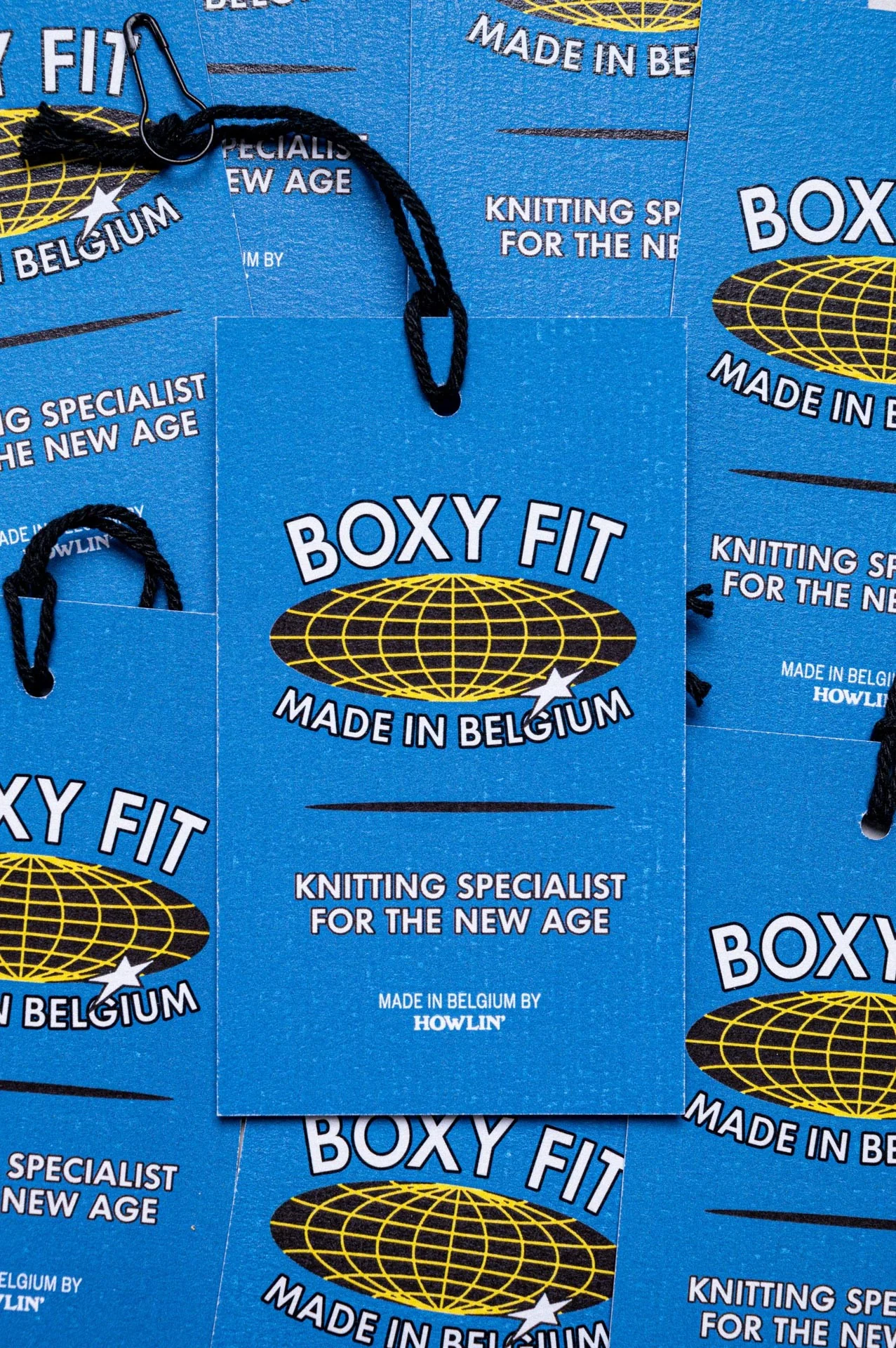 Boxy Freedom T-shirt - Blue ghost