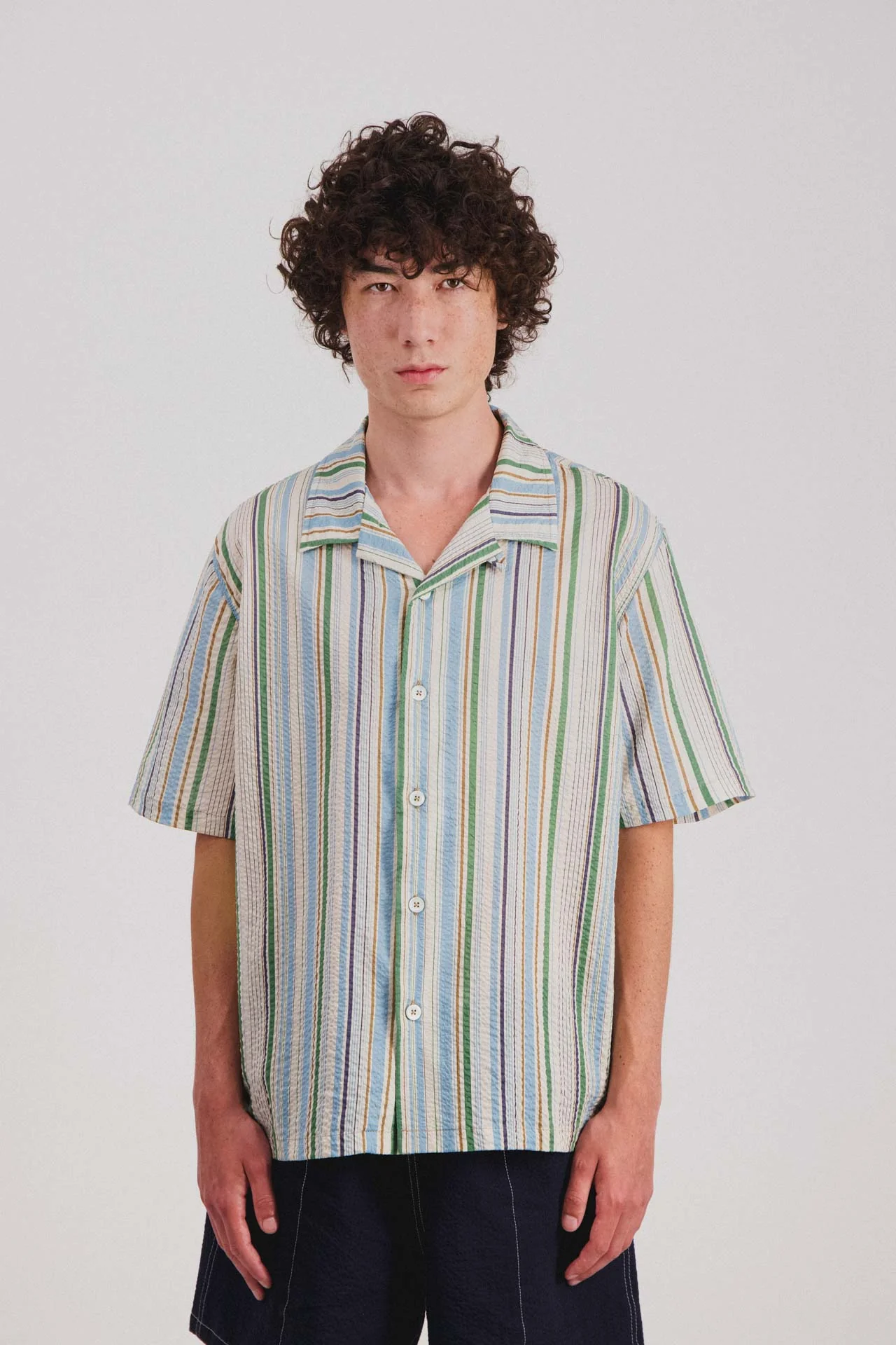 Cocktail D’Amore Shirt - Tropical Stripes