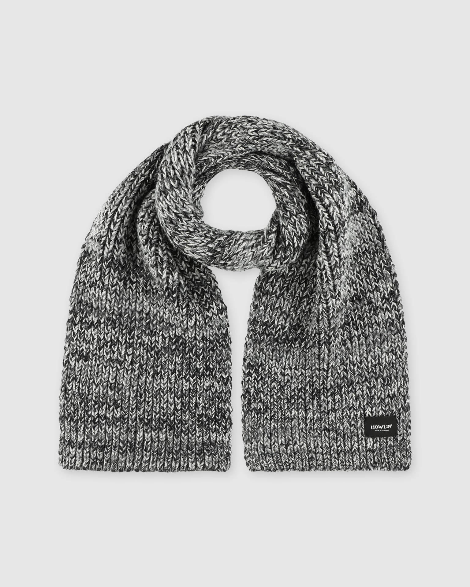 Marled Fantasies Scarf - Black Mix