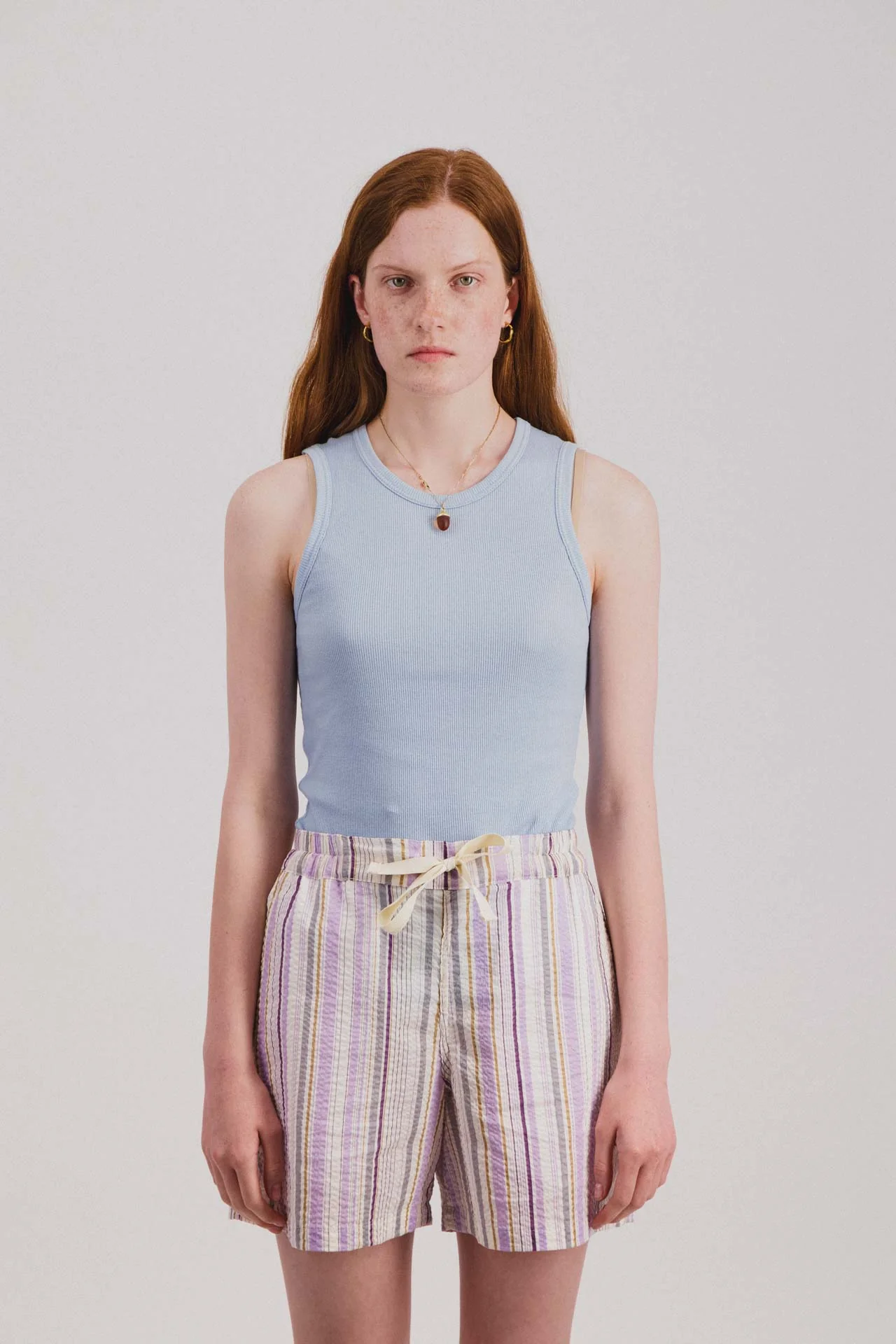 Private Shorts - Fantasy - Violet Stripes (Women)