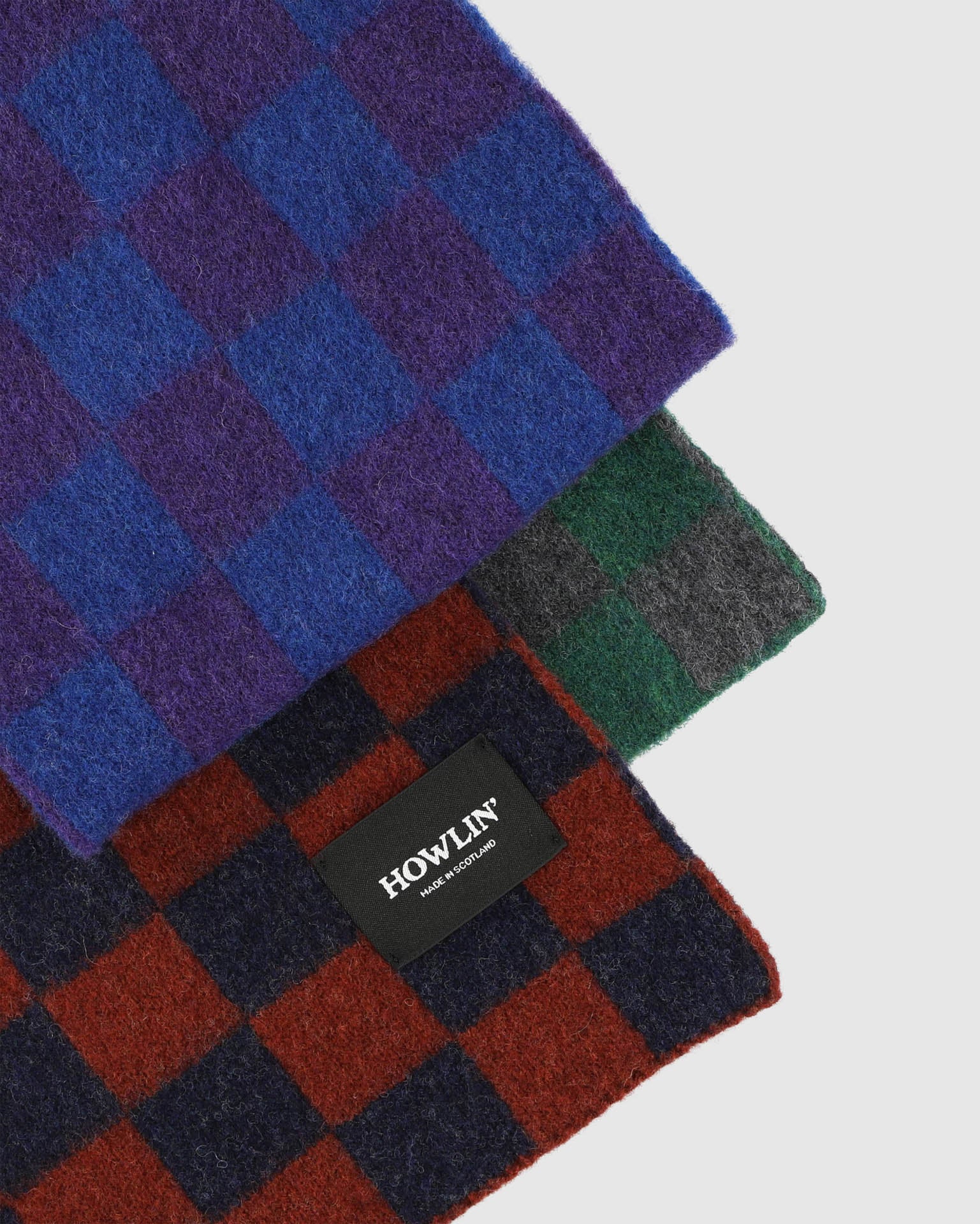 Cosmic Checkerboard Scarf - Nevermind