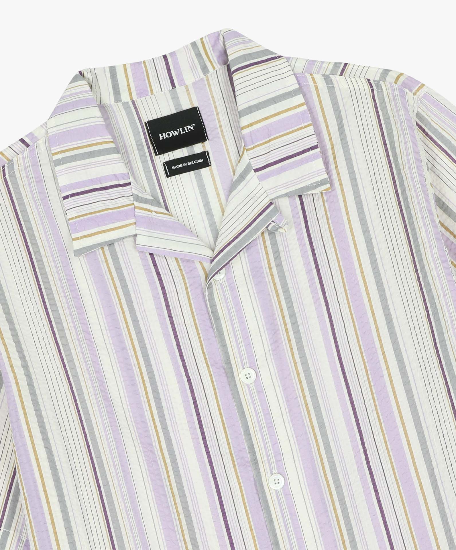 Cocktail D’Amore Shirt - Violet Stripes
