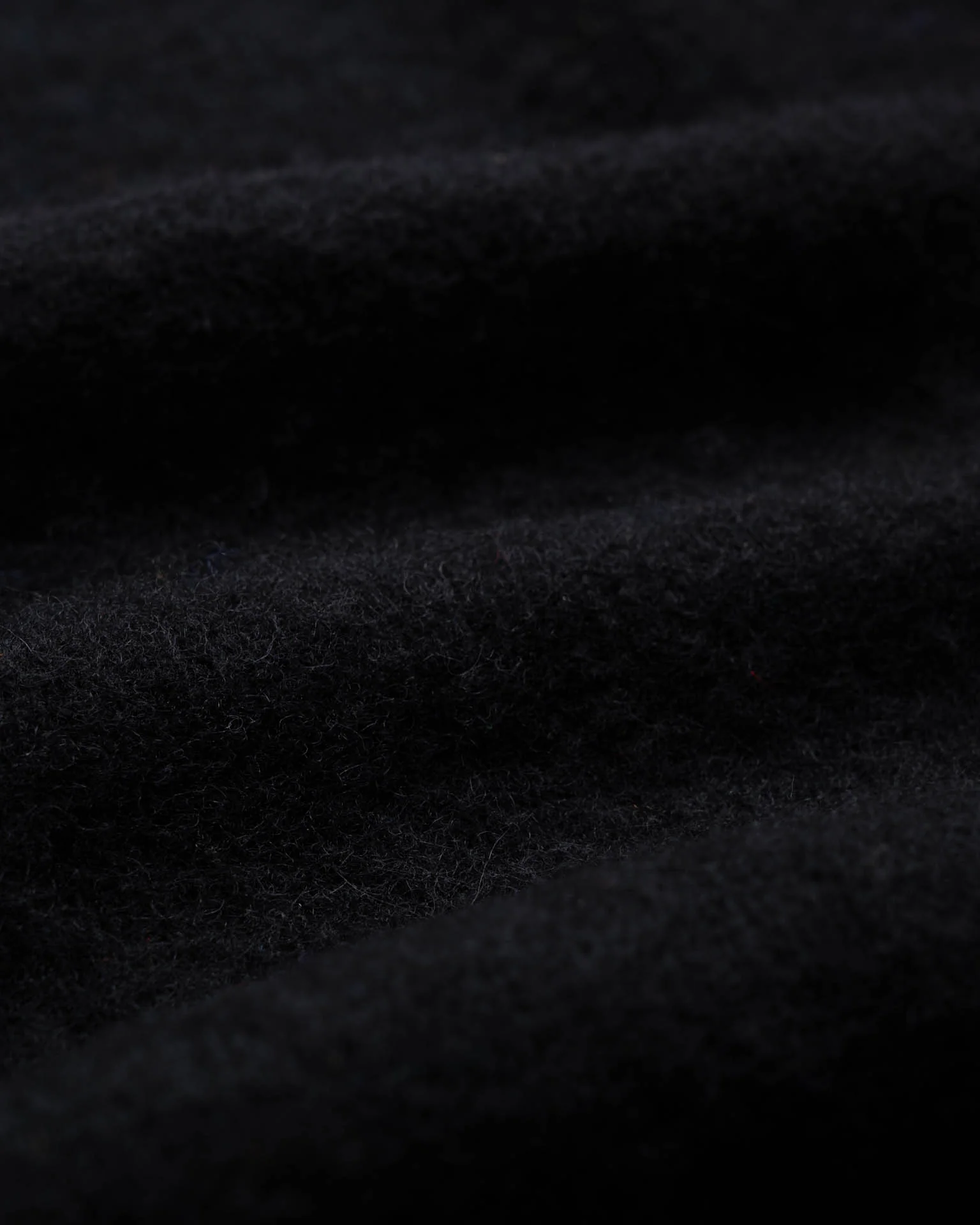 Shaggy Bear Slipover - Black