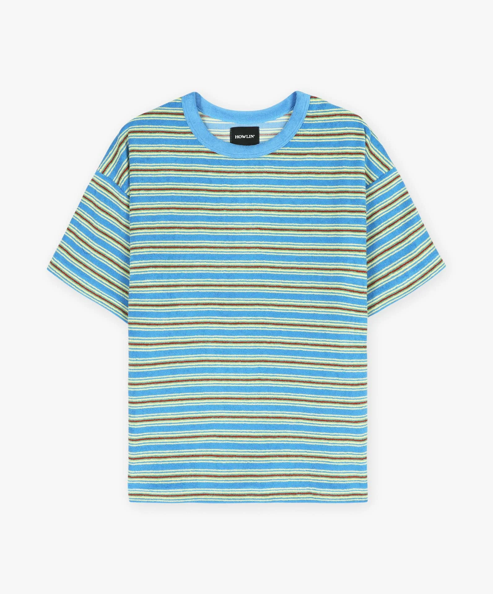 Boxy Freedom T-shirt - Blue ghost