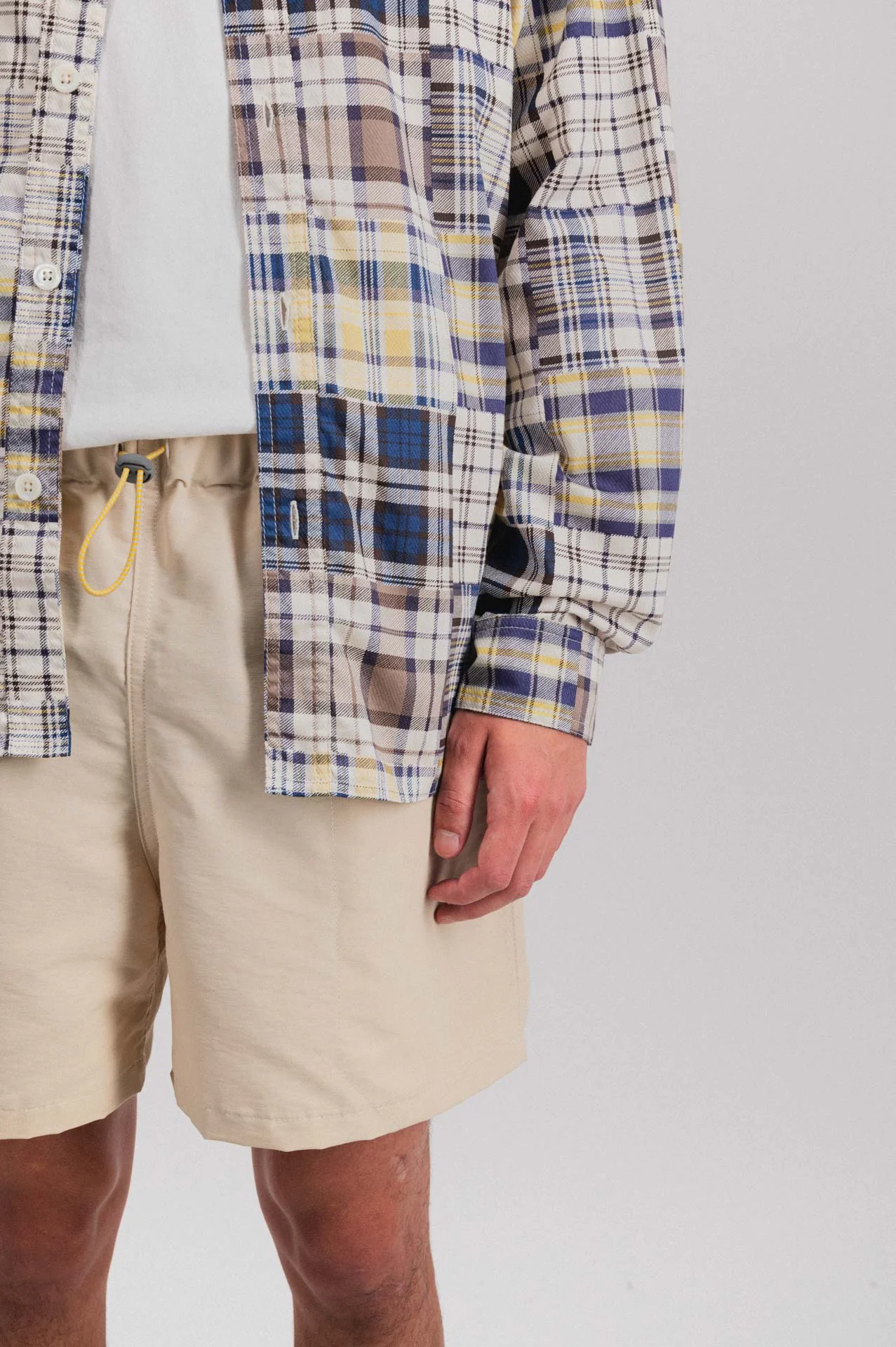 Afterthoughts Shirt - Blue Madras Mix