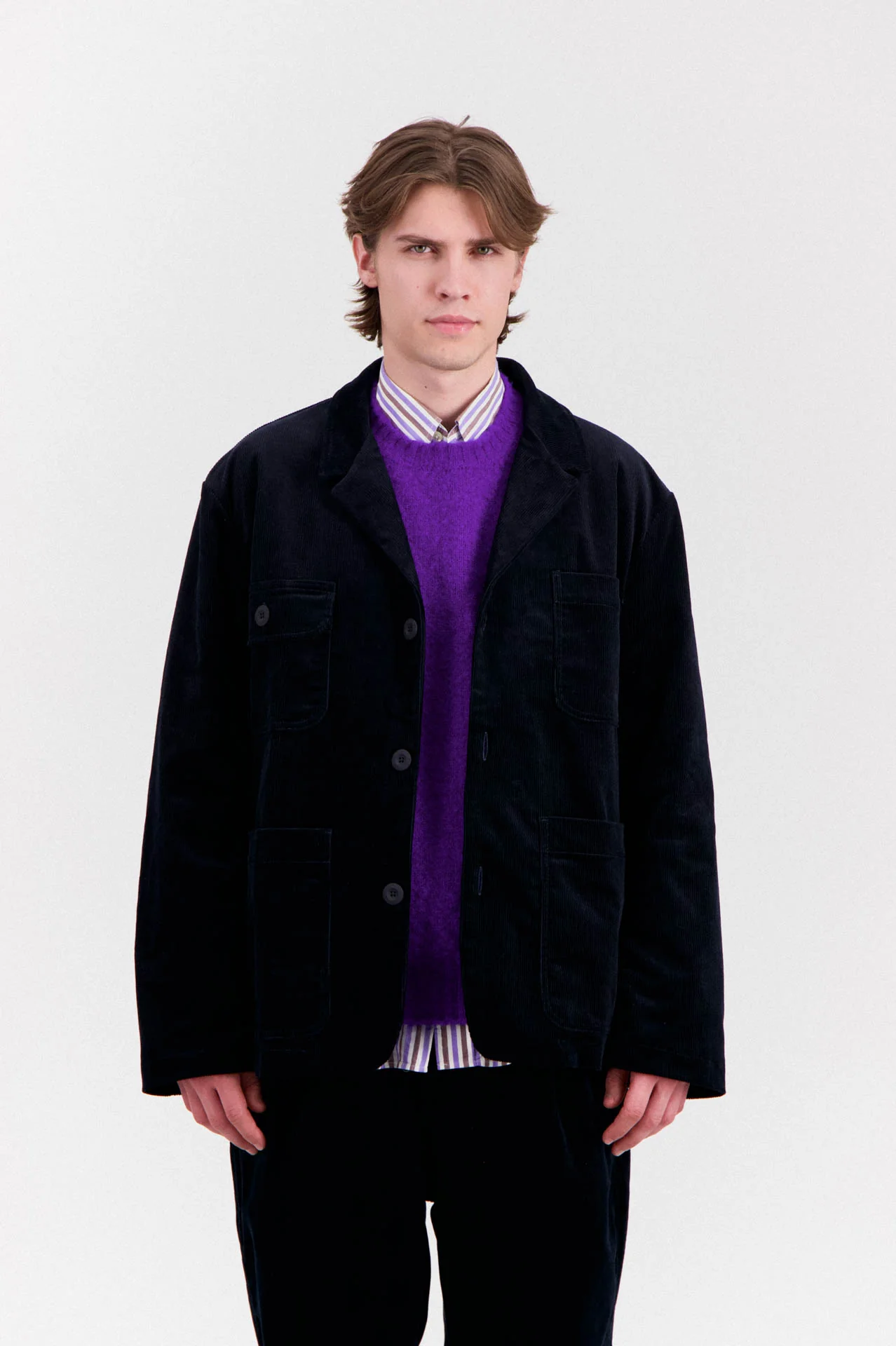 Cosmic Blazer Deluxe - Corduroy - Dark Navy