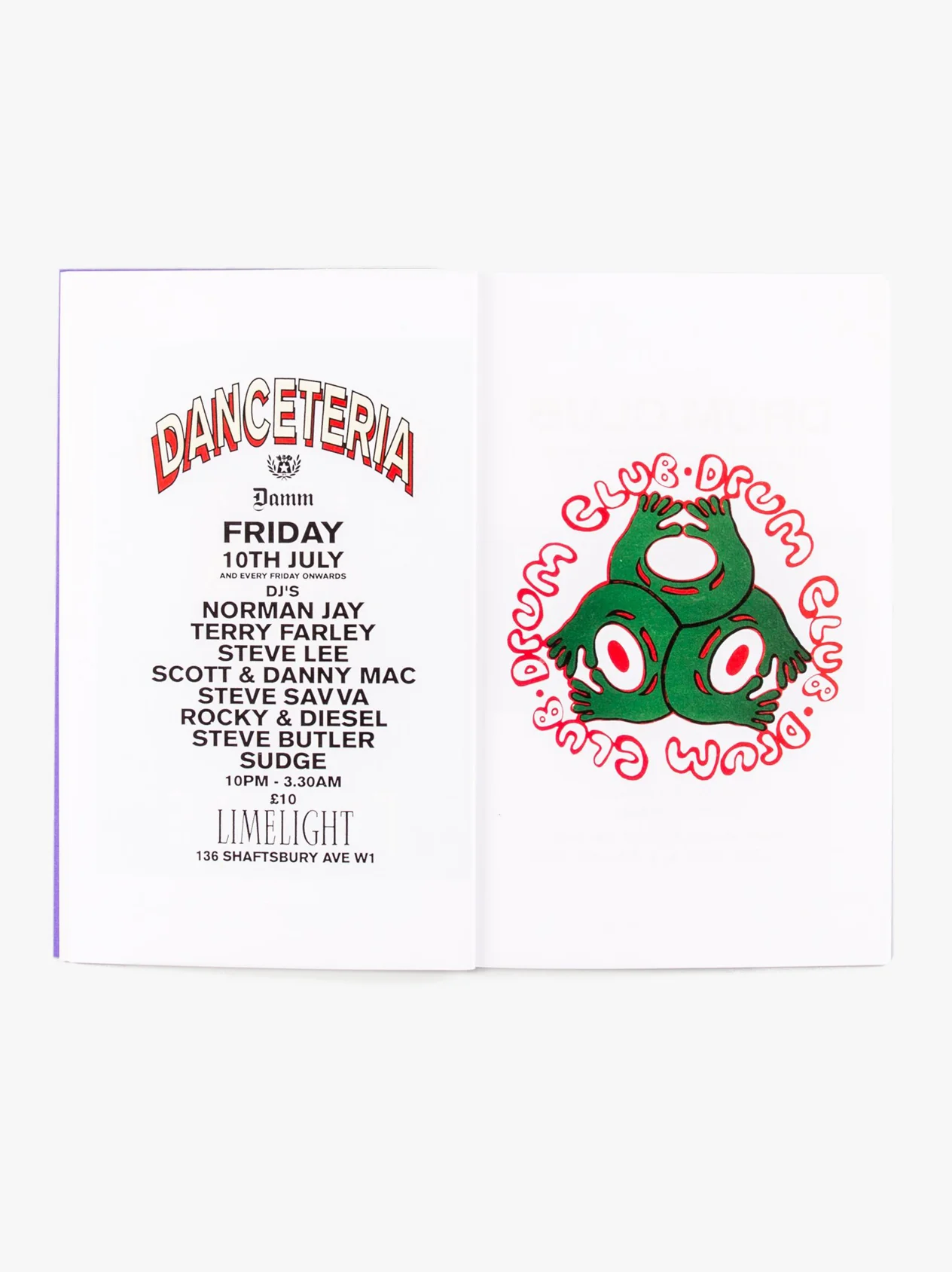 London Rave Flyers 1990 - 1996