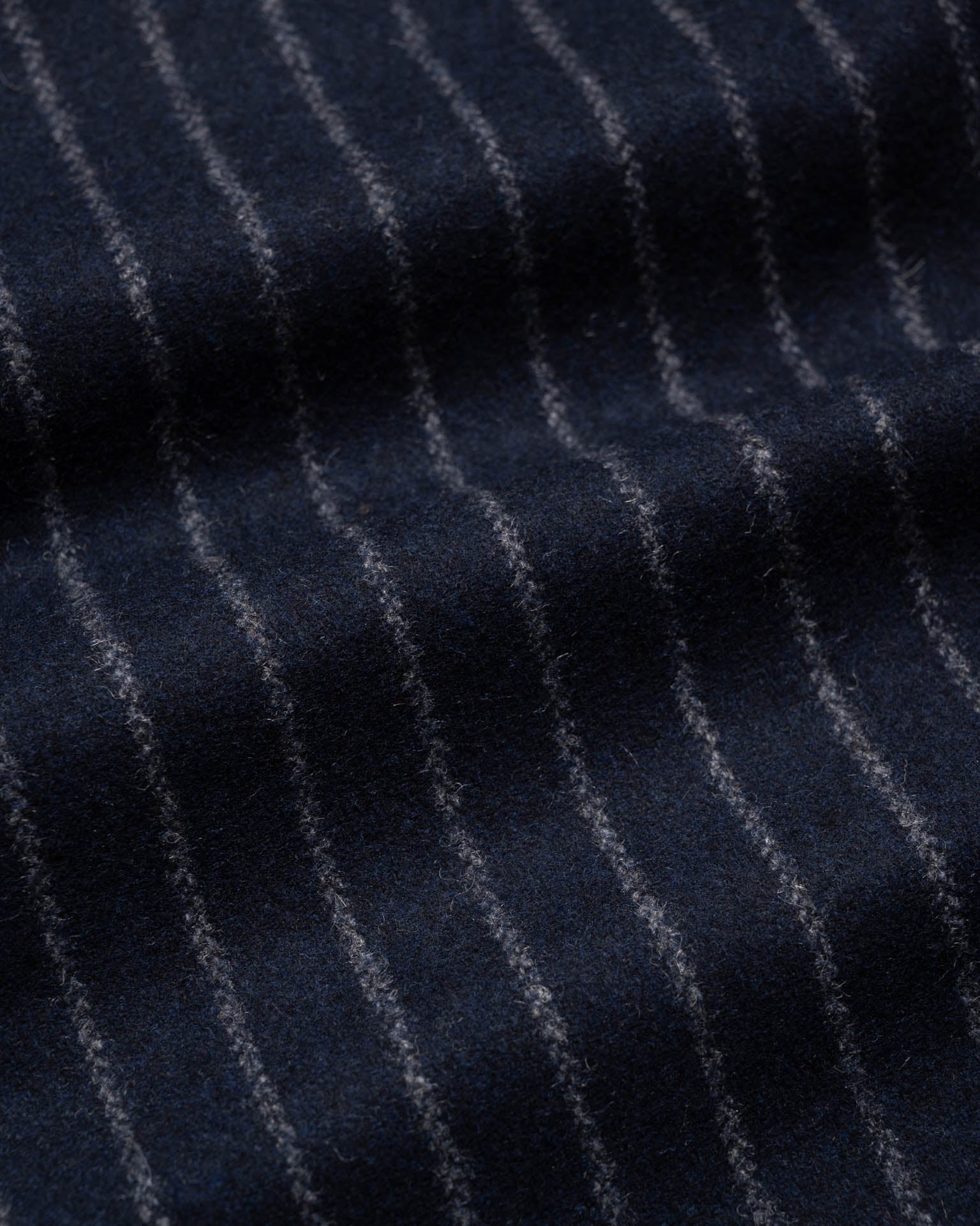 Boxy Swing Jacket - Wool - Striped