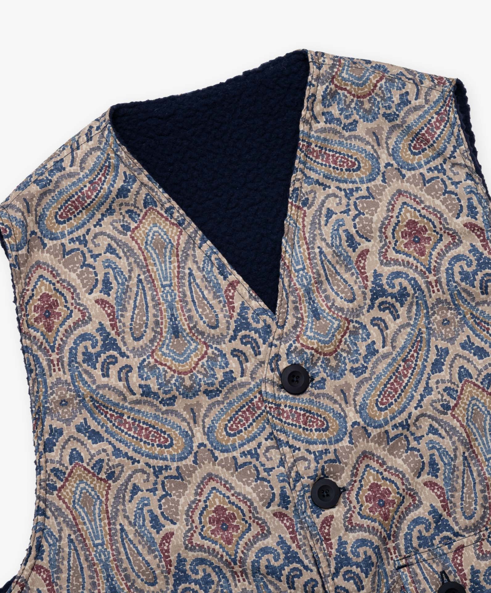 Cosmic Vest - Sand Psych Paisley