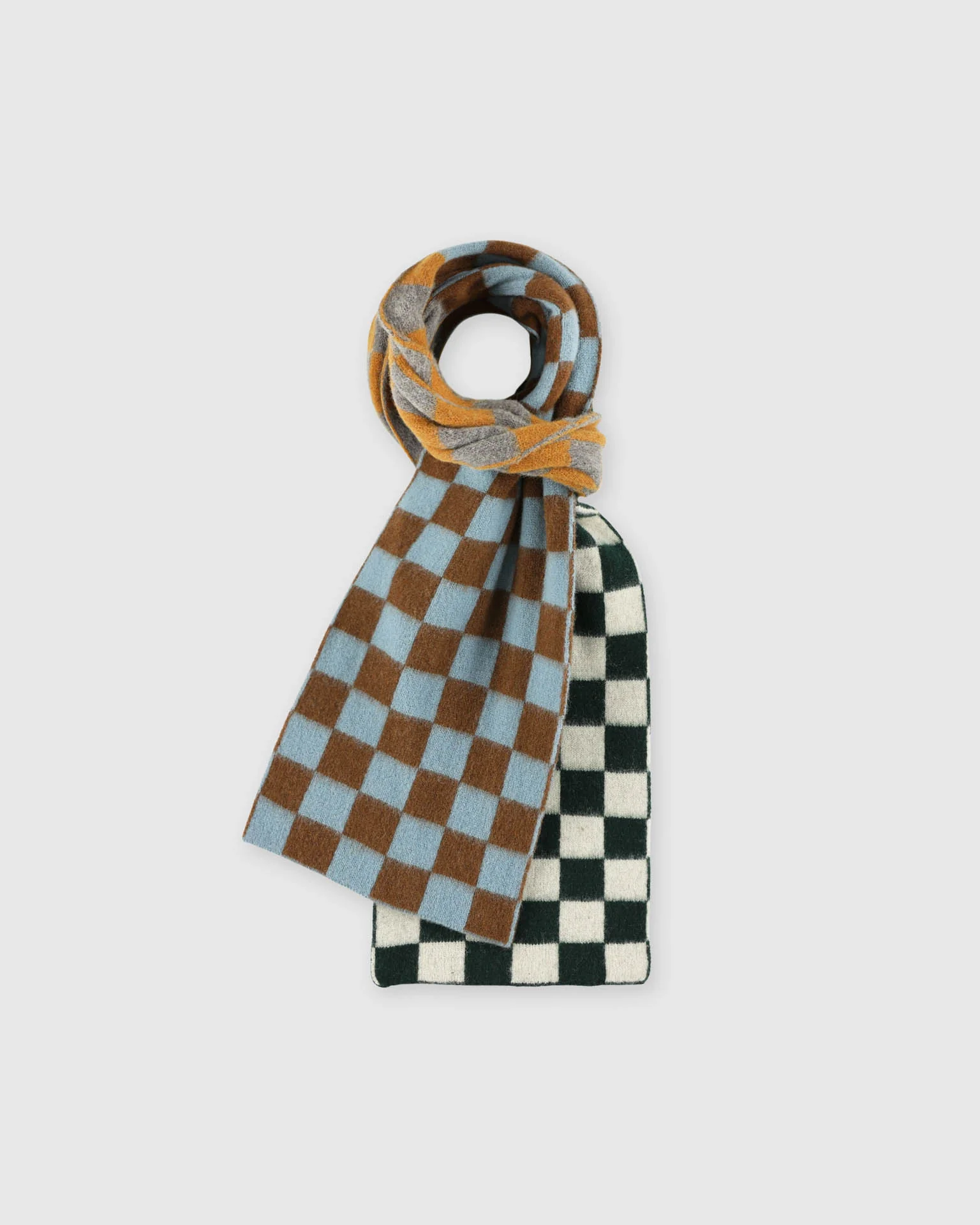 Cosmic Checkerboard Scarf - Dreamy