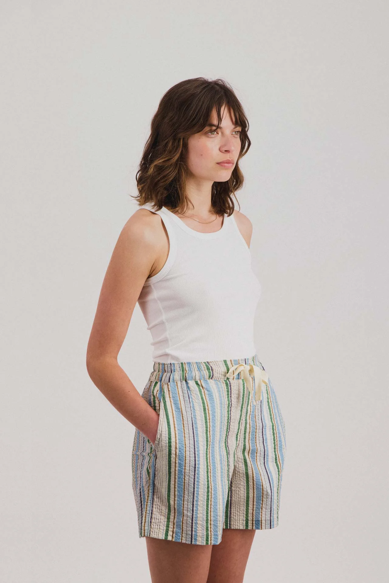 Private Shorts - Fantasy - Tropical Stripes (Women)