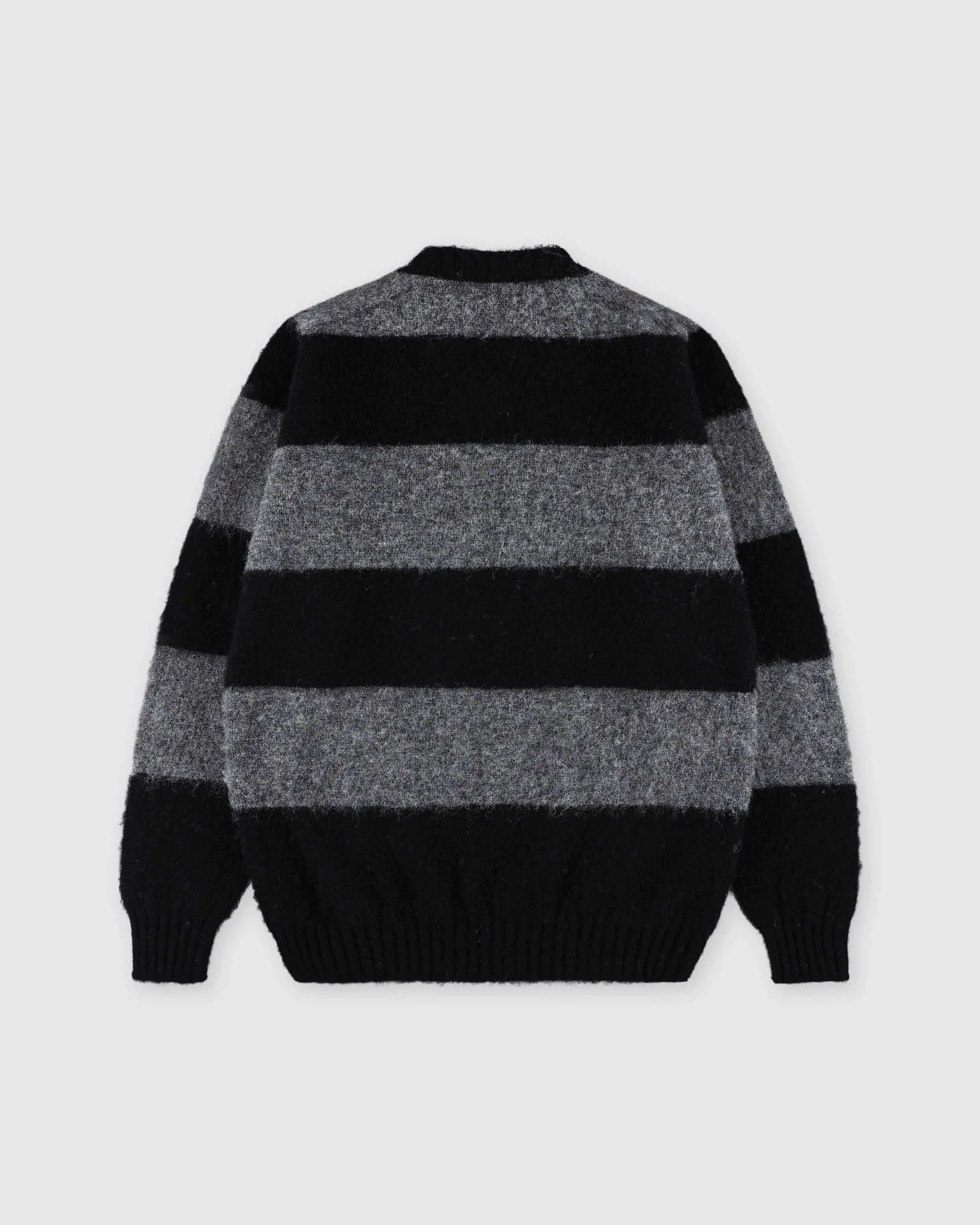Shaggy Bear - Chunky Stripes - Blackish