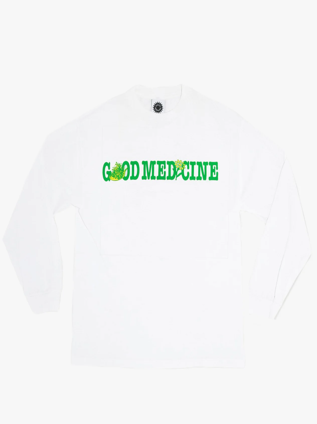 Good Medicine LS Tee - White