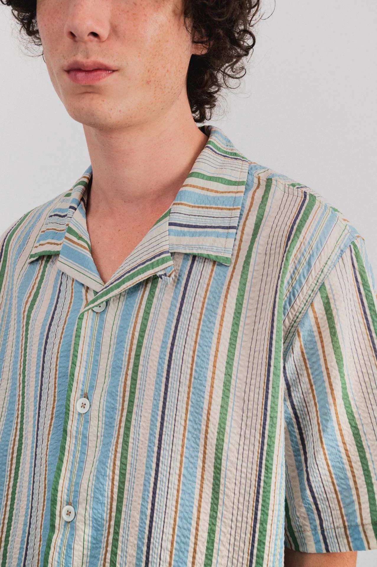 Cocktail D’Amore Shirt - Tropical Stripes