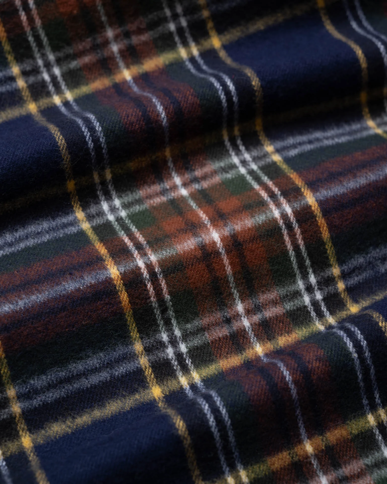 Cosmic Vest - Tartan - Navy