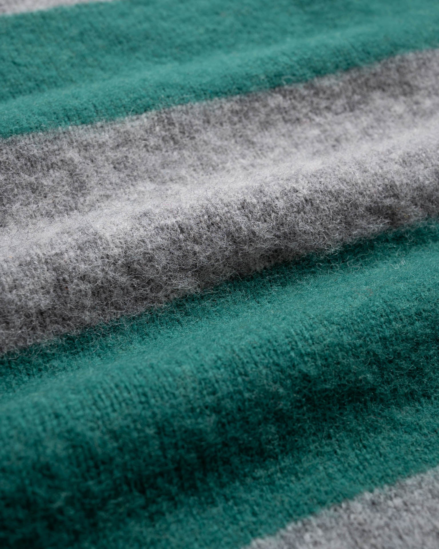 Shaggy Bear - Chunky Stripes - Metal Eyes