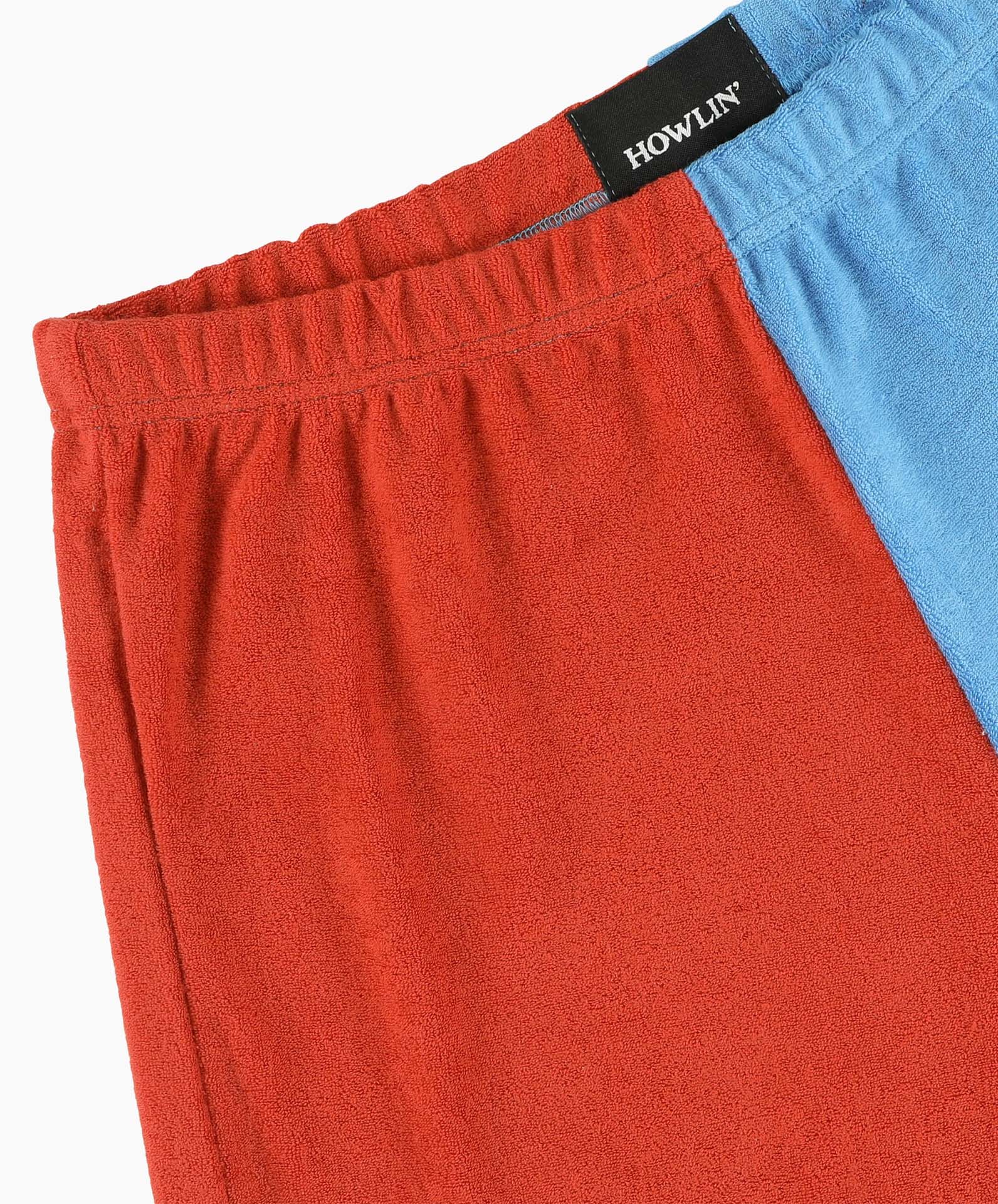 Flaming Grooves Shorts - Red Fire (Women)