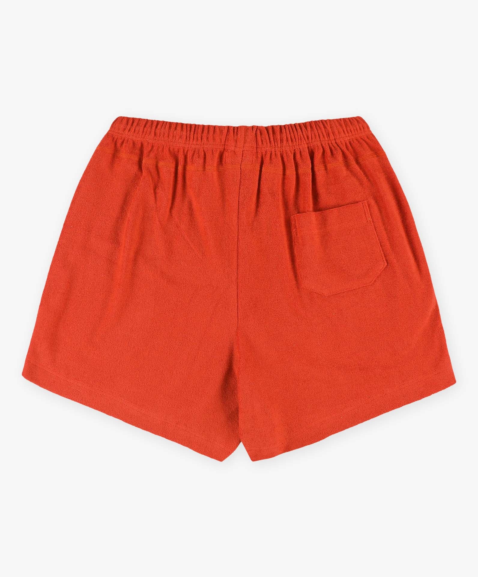 Towel Shorts - Uni - Red Fire