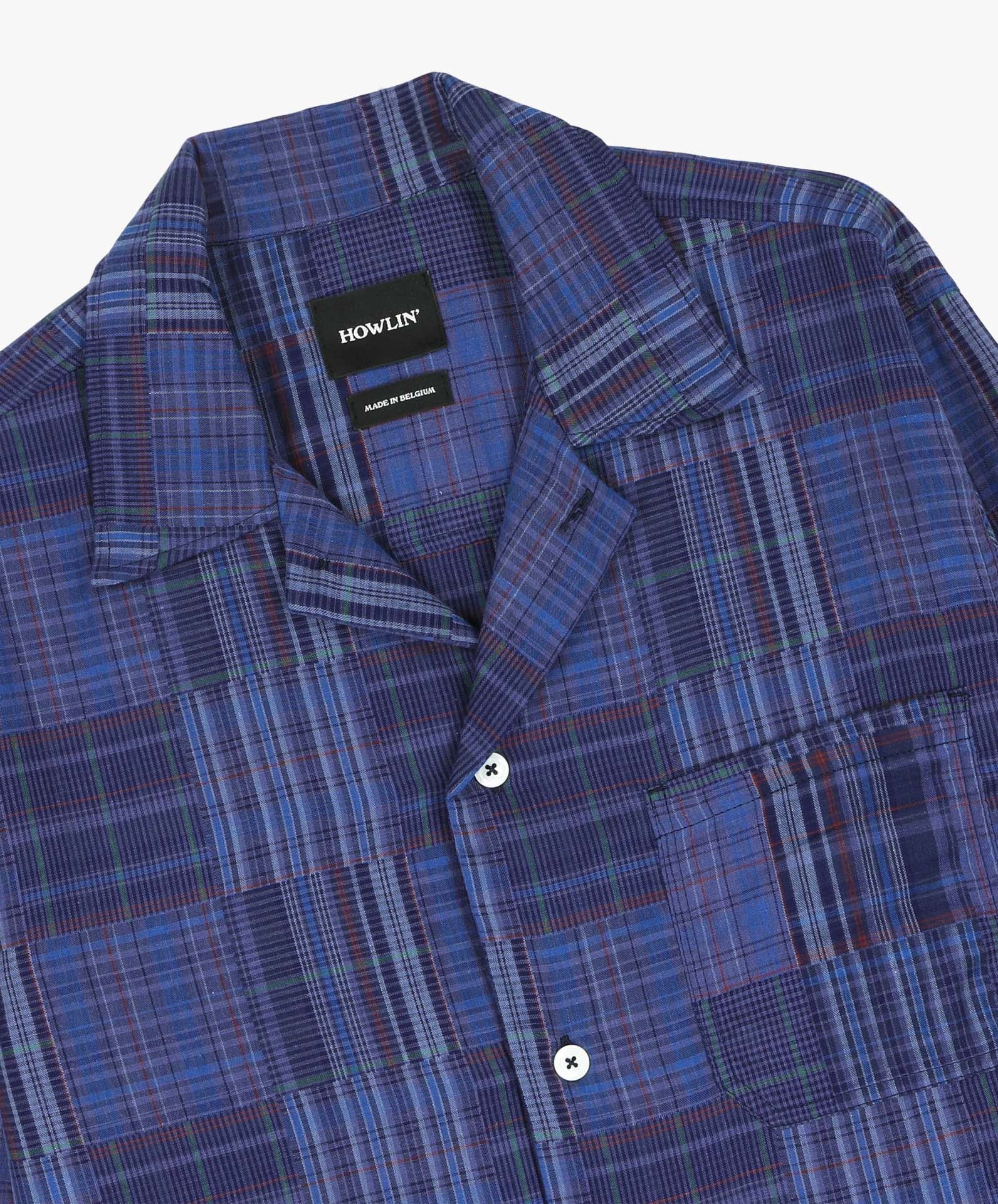 Boxy Freedom Shirt - Blues Mix