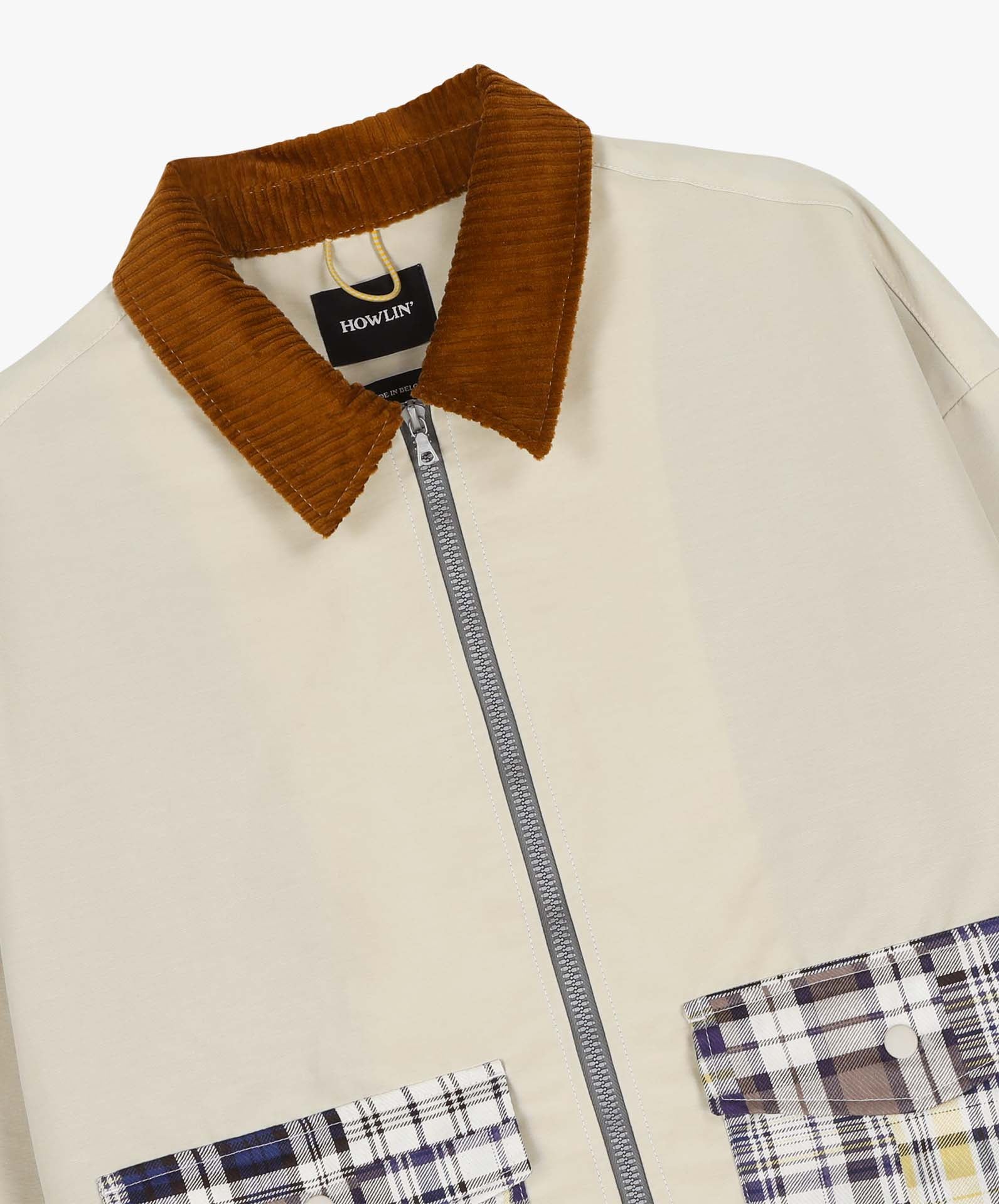 Boxy Swing Jacket - Mixup - Cream Mix