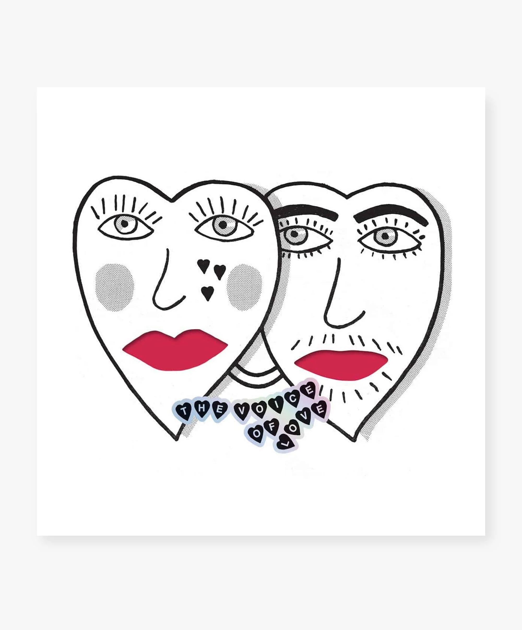 Various — The voice of love LP