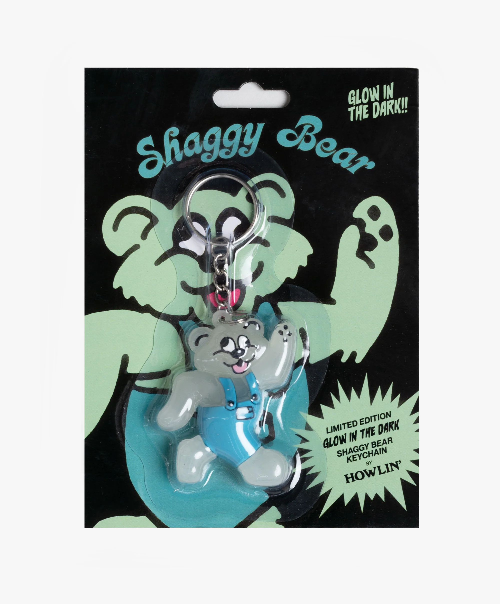 Shaggy Bear Keychain Glow In The Dark *Limited edition*