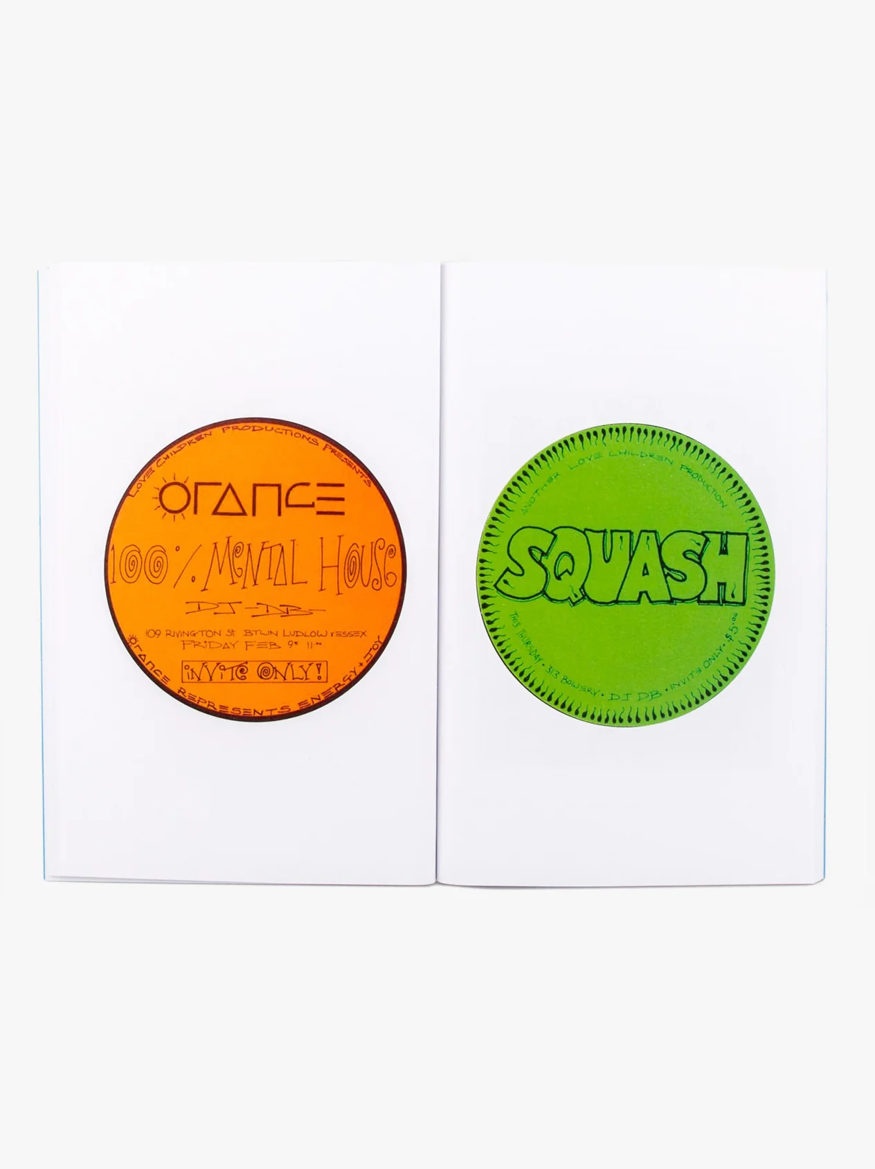 New York Rave Flyers, Volume 2, 1990 - 1995