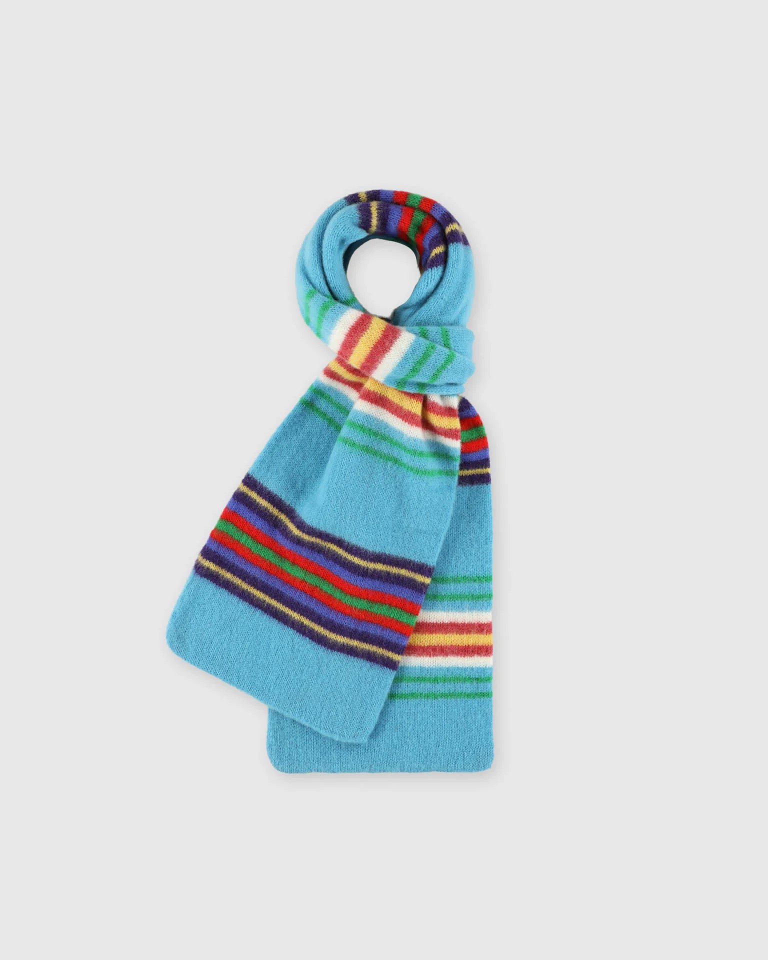 College Fun Scarf - Aquamarine