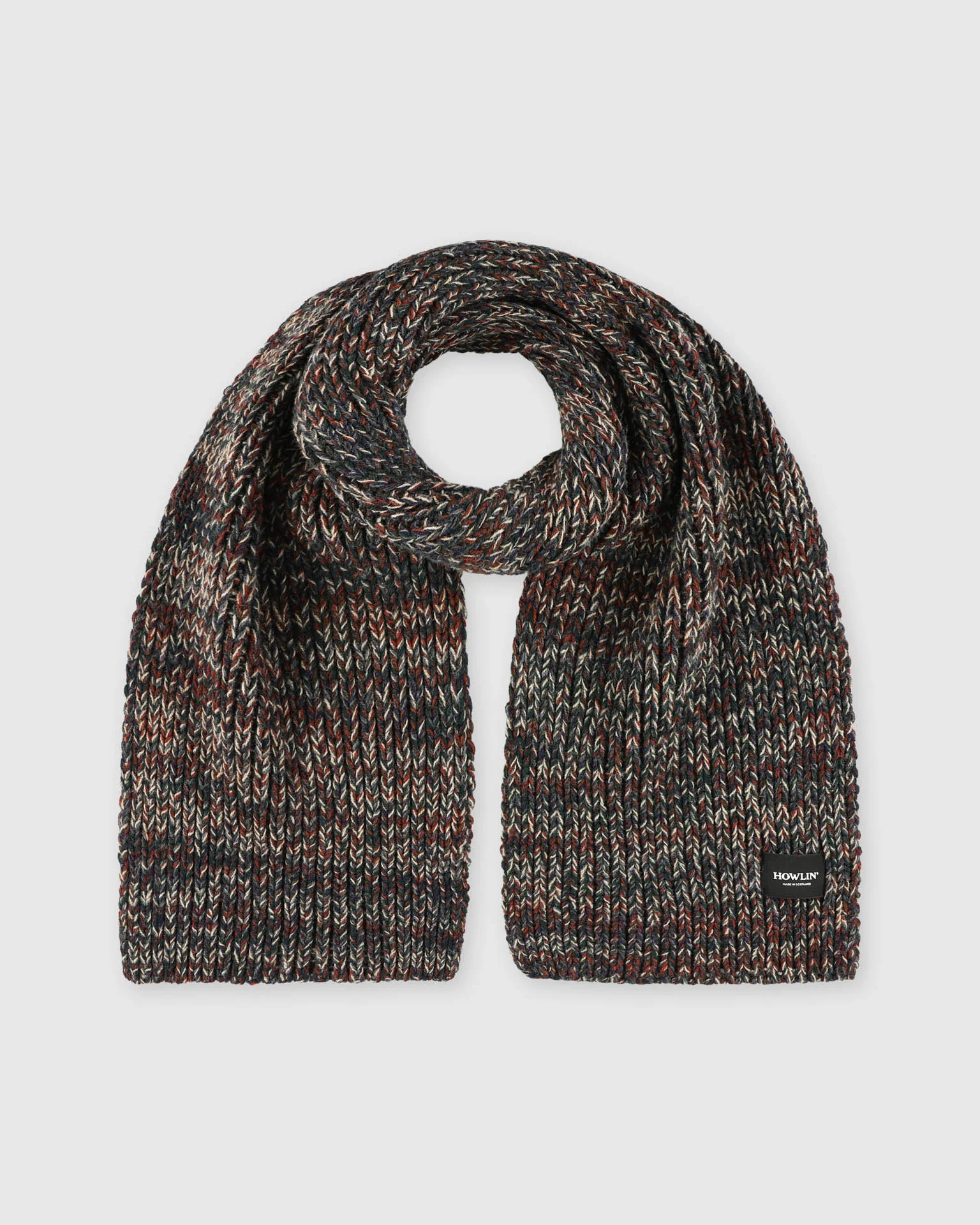 Marled Fantasies Scarf - Navy Mix