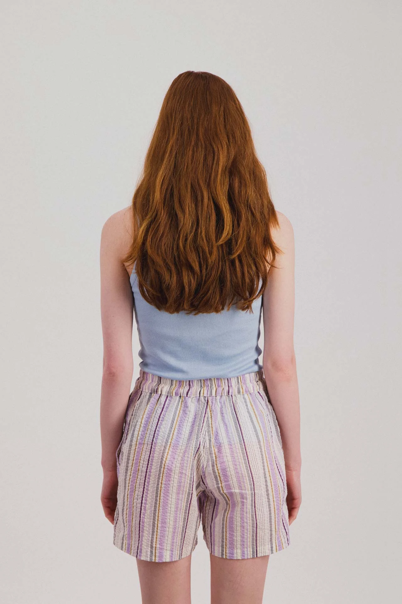 Private Shorts - Fantasy - Violet Stripes (Women)