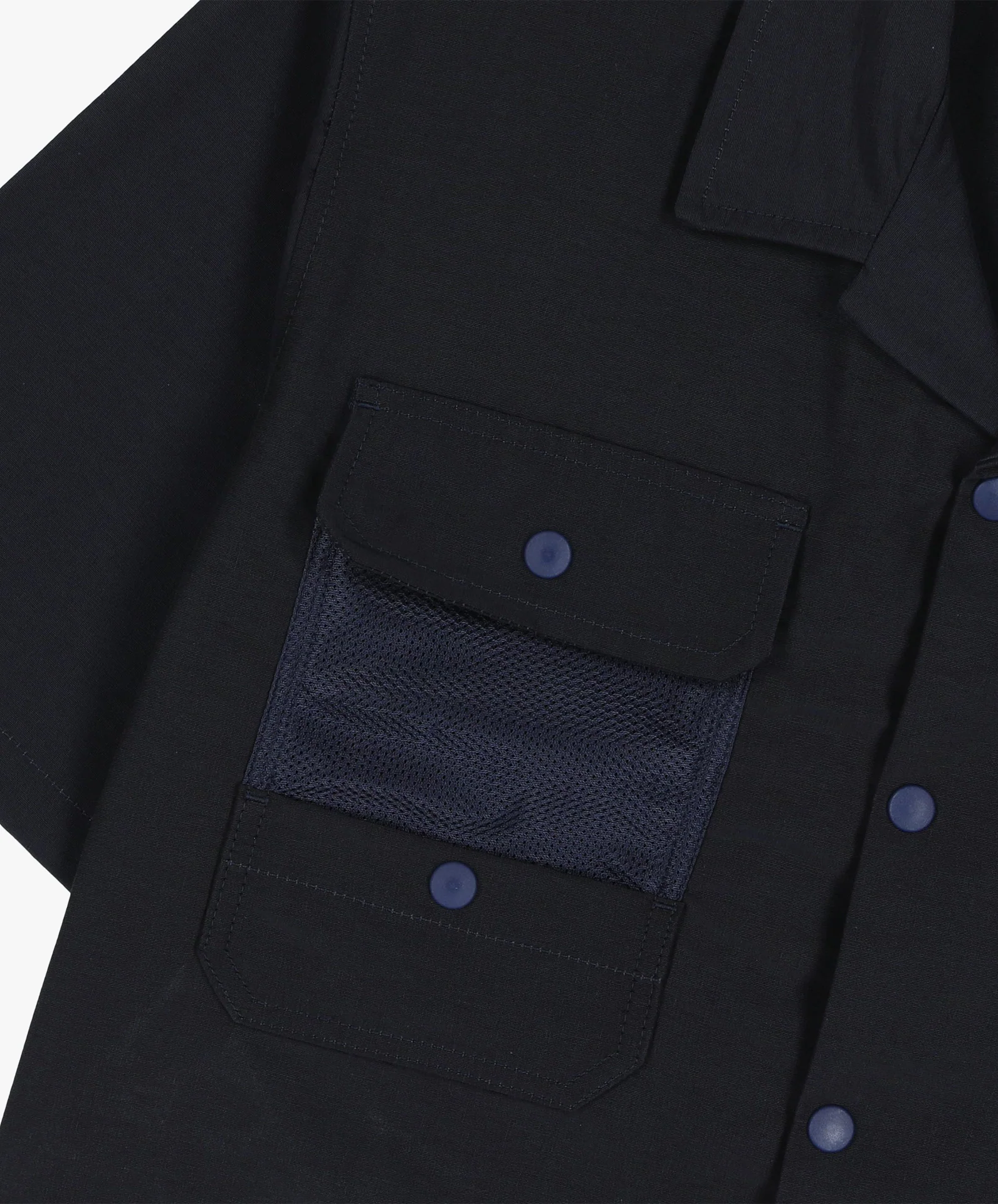 Cosmic Safari Shirt - Navy Water Repellent Nylon