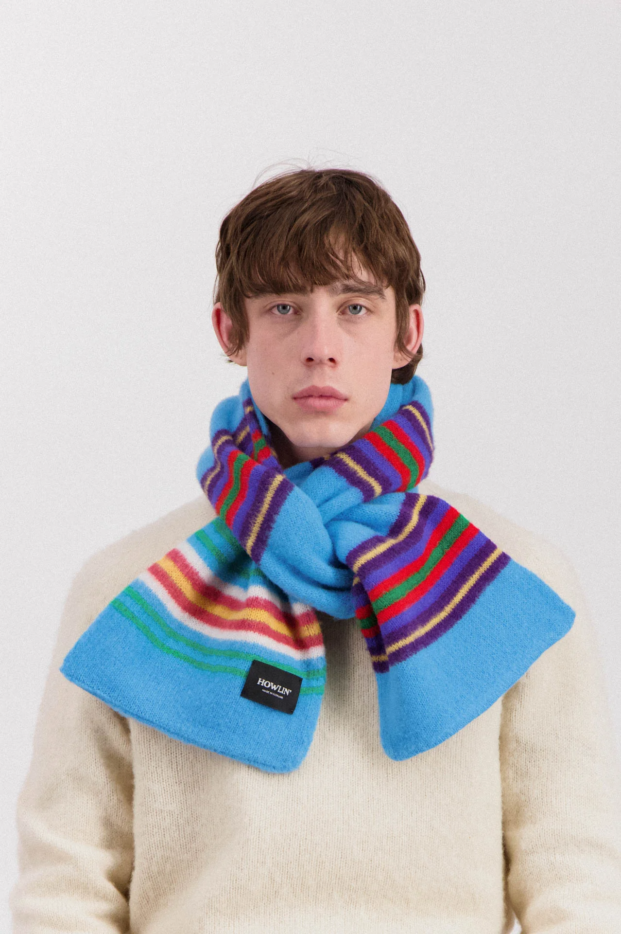 College Fun Scarf - Aquamarine