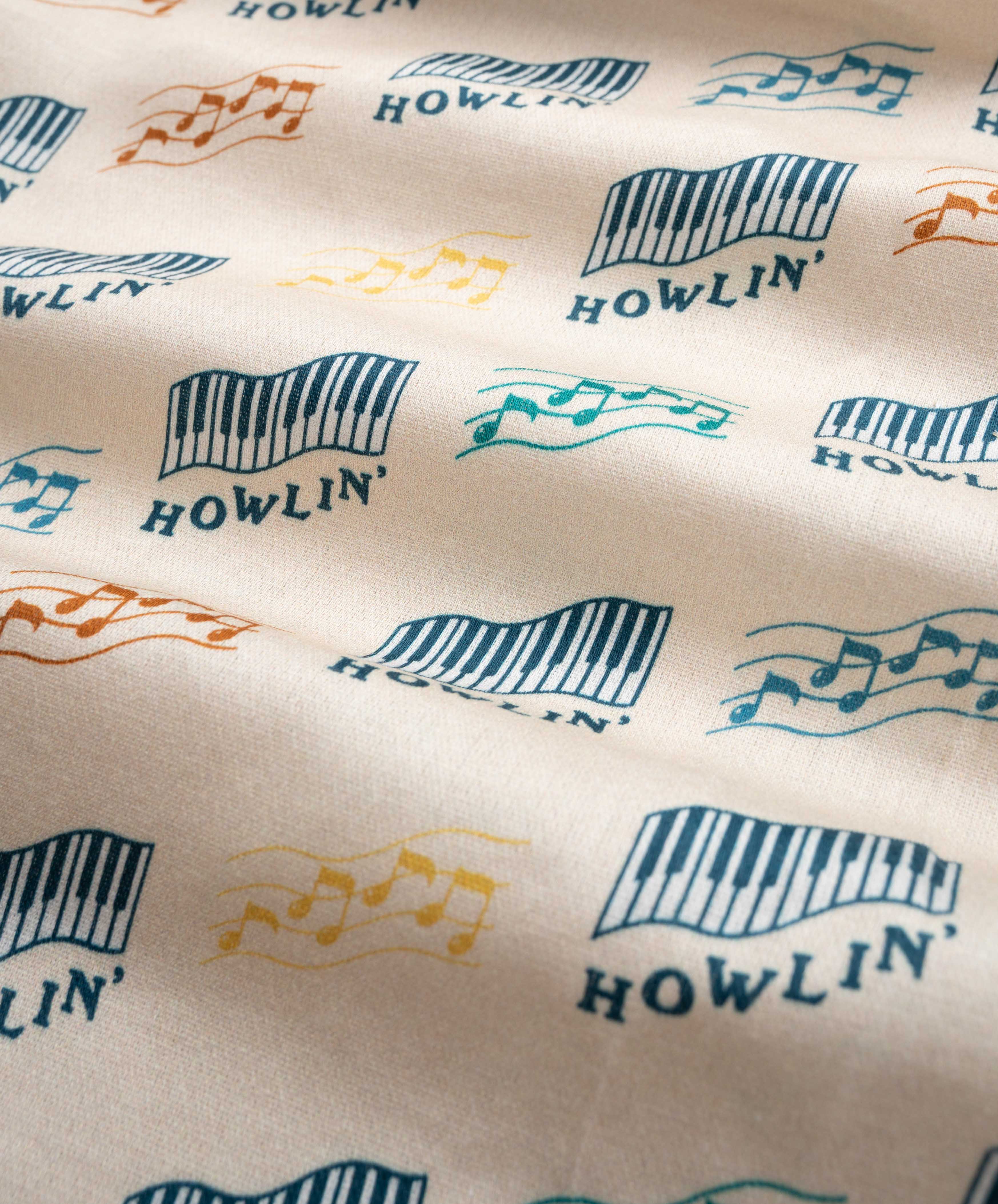 Cocktail D’Amore - Sand Howlin' Piano Hemp Print