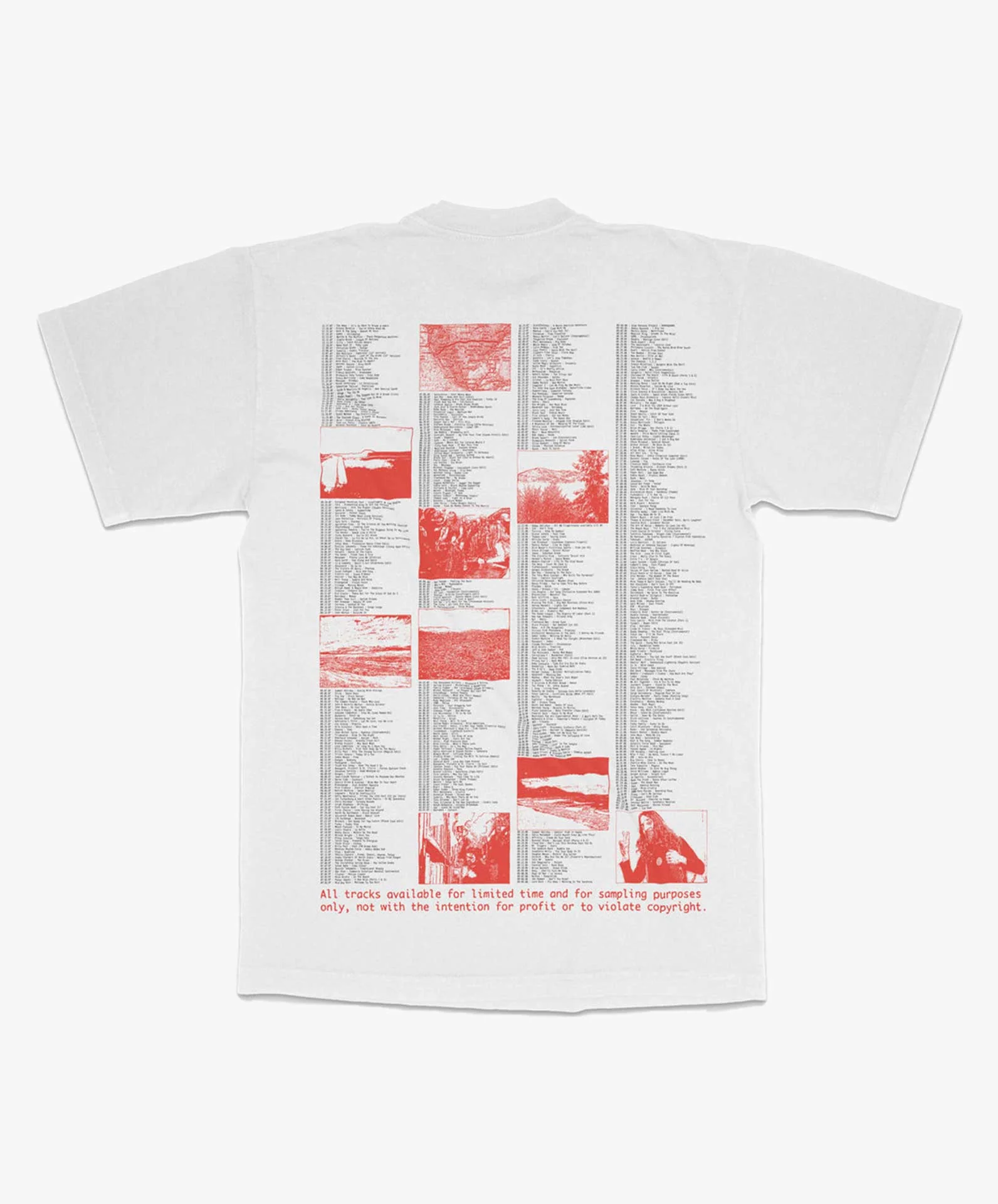 Fingertracks (A History, 2006-2010) T-shirt - White