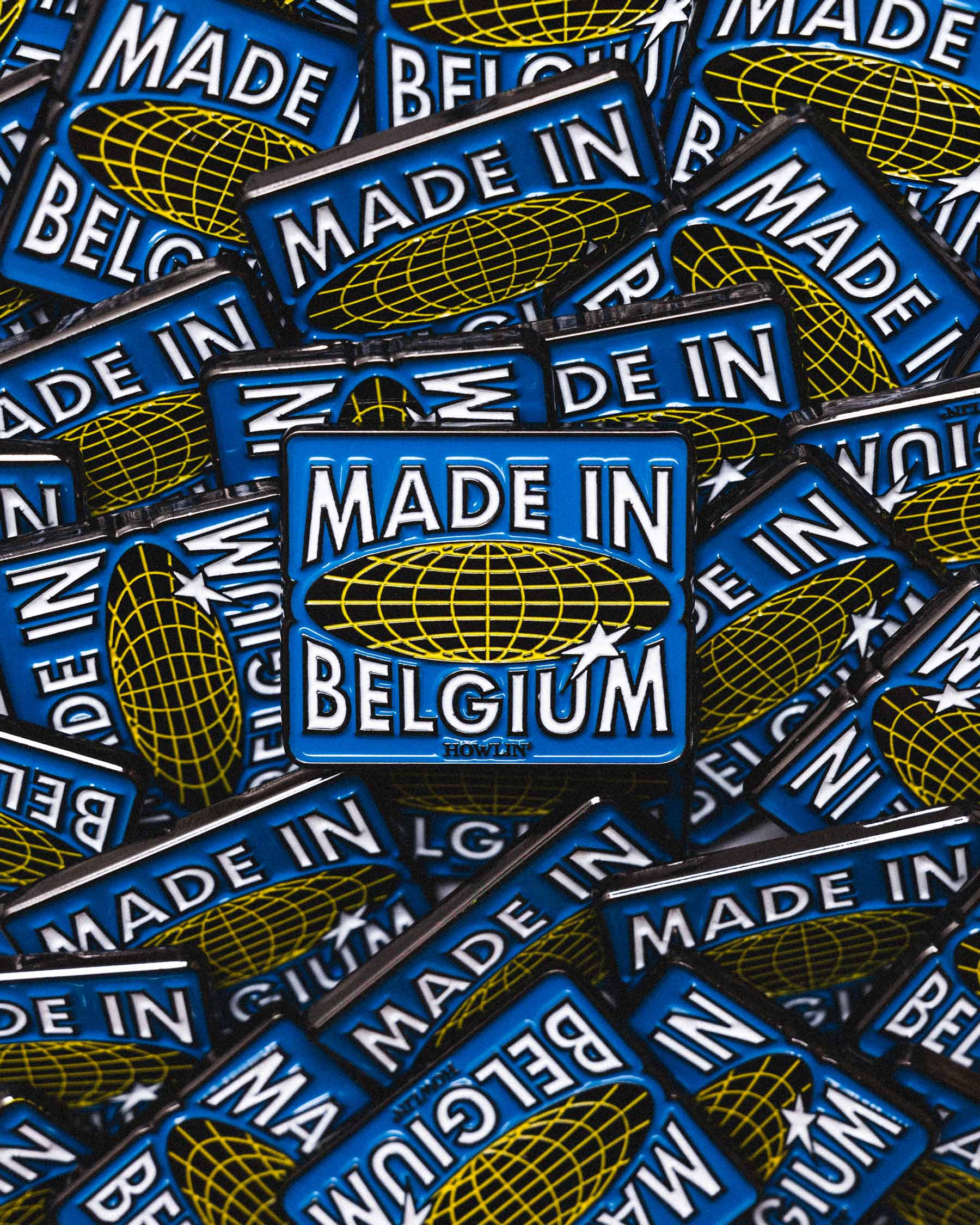 Made In Belgium Pin