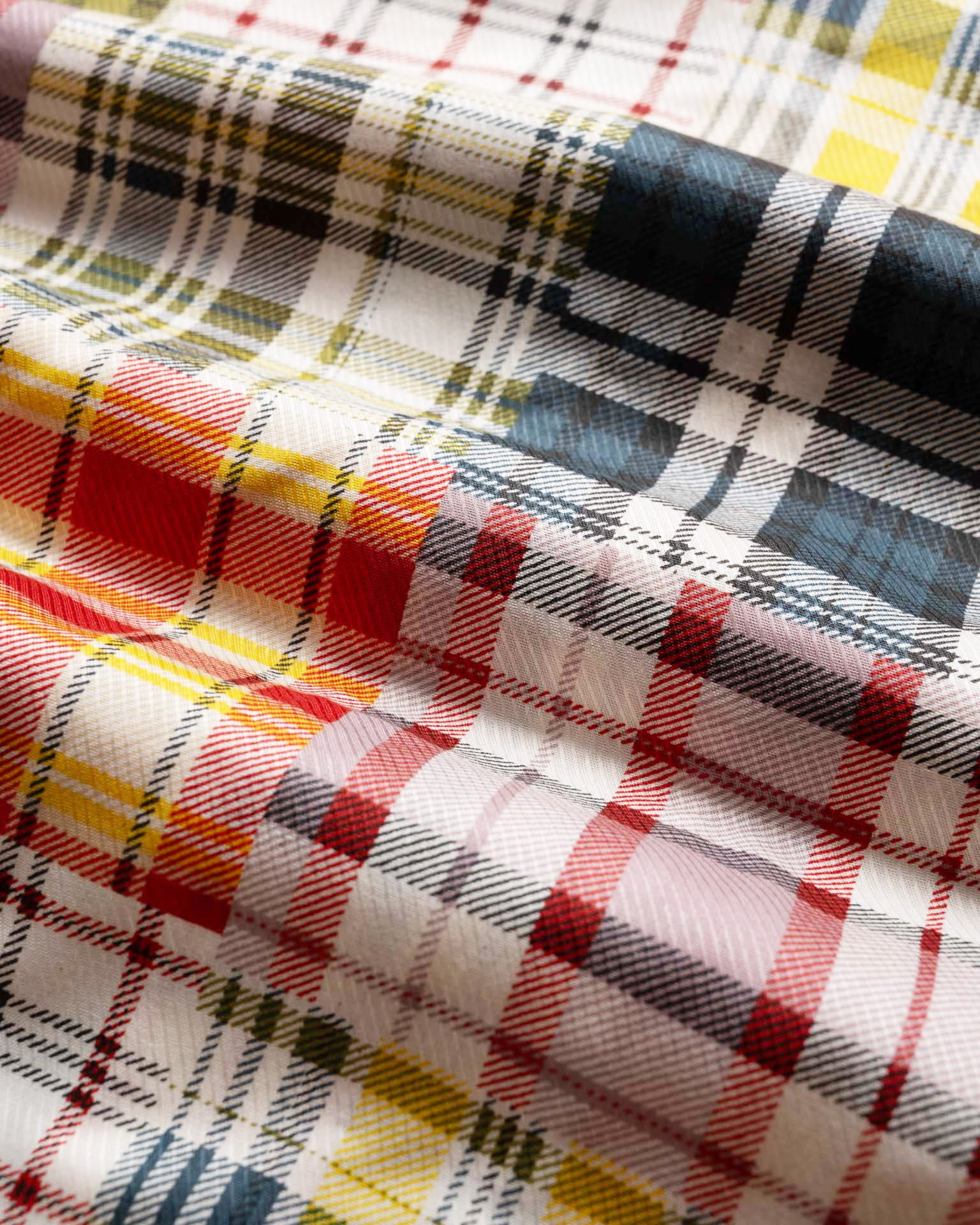 Boxy Swing Jacket - Fantasy - Tropical Madras Mix