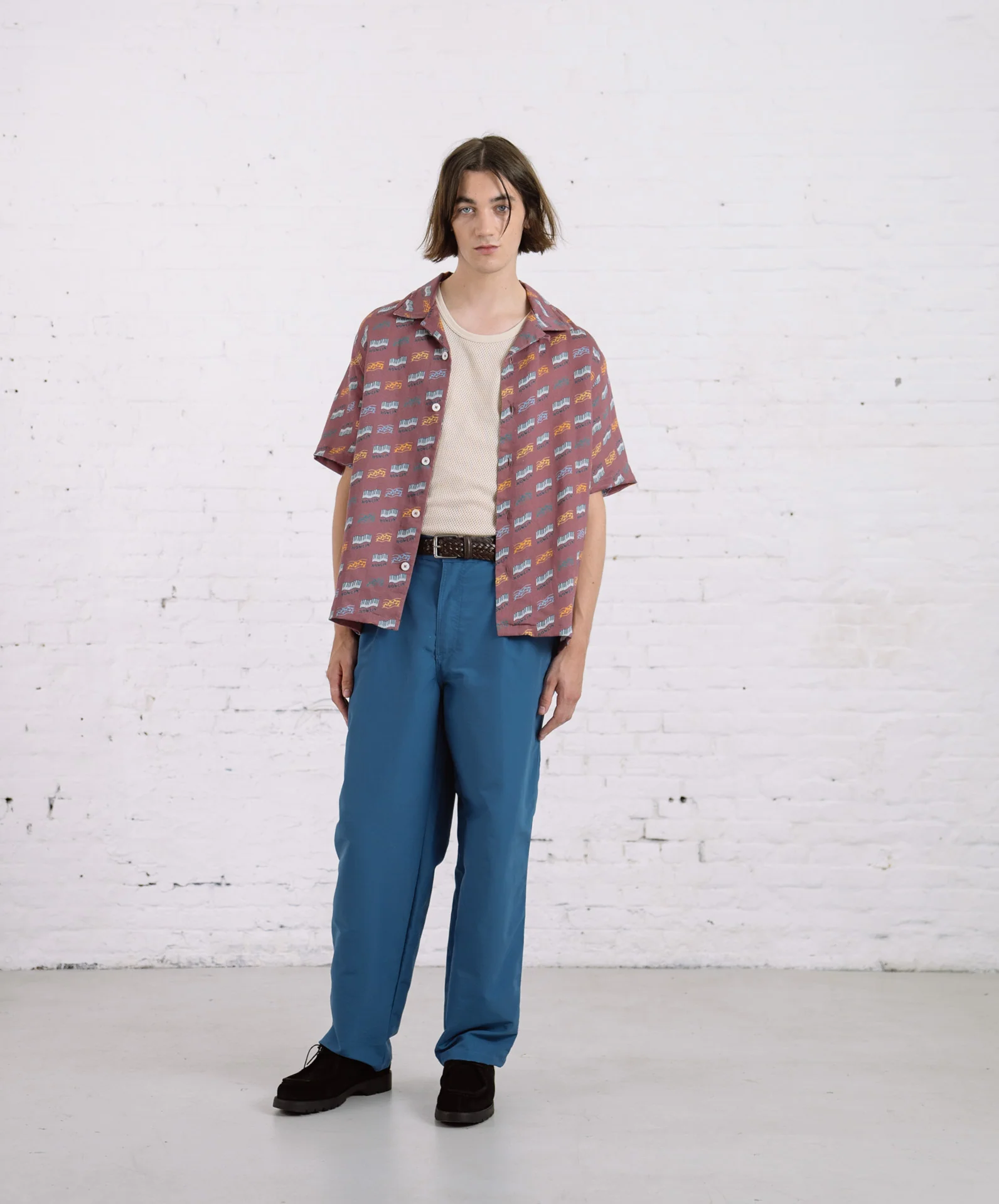 Cosmic Pants - Blue Water Repellent Nylon