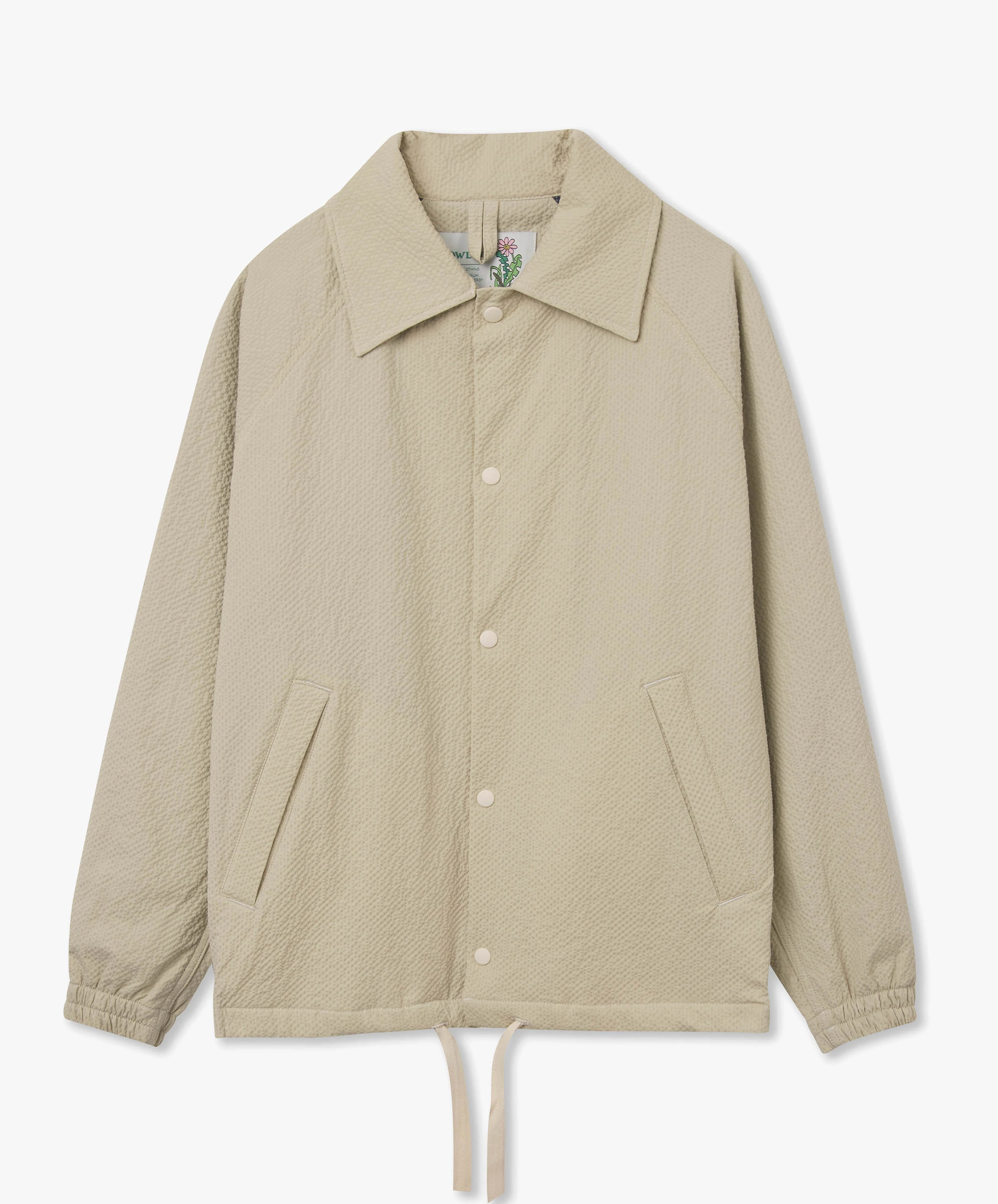 Coach Your Jacket - Ecru Seersucker