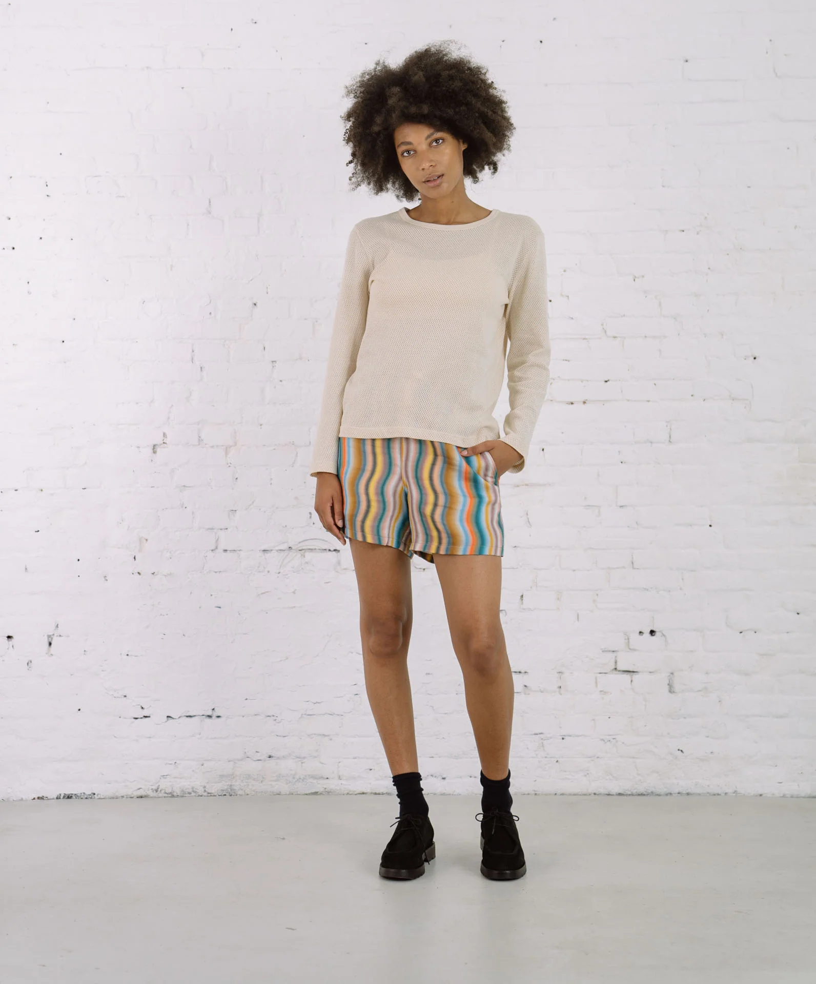 Cloud Mirror Mesh - Sandshell (Women)